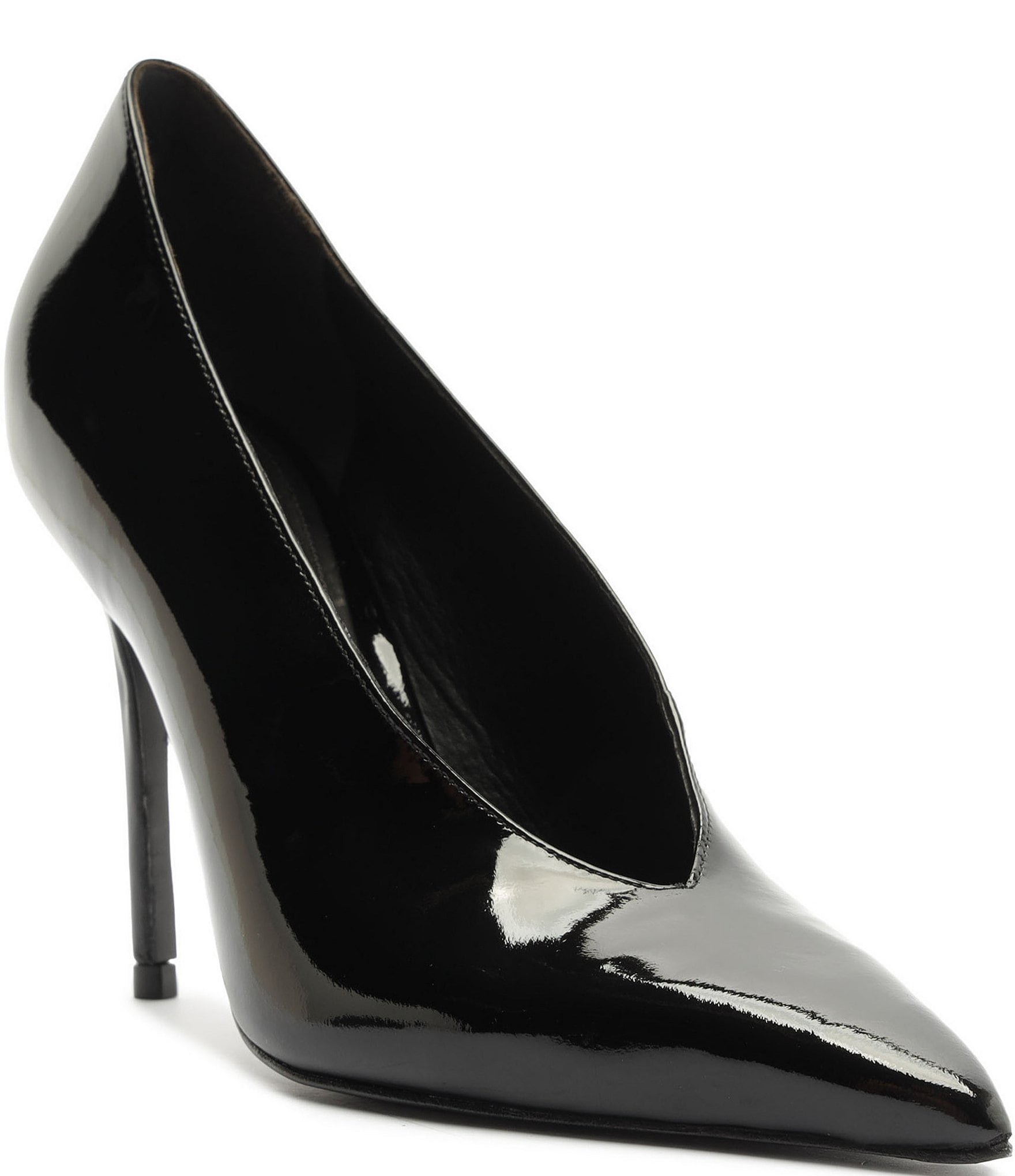 Schutz Claudia Patent Leather Pointed Toe Pumps