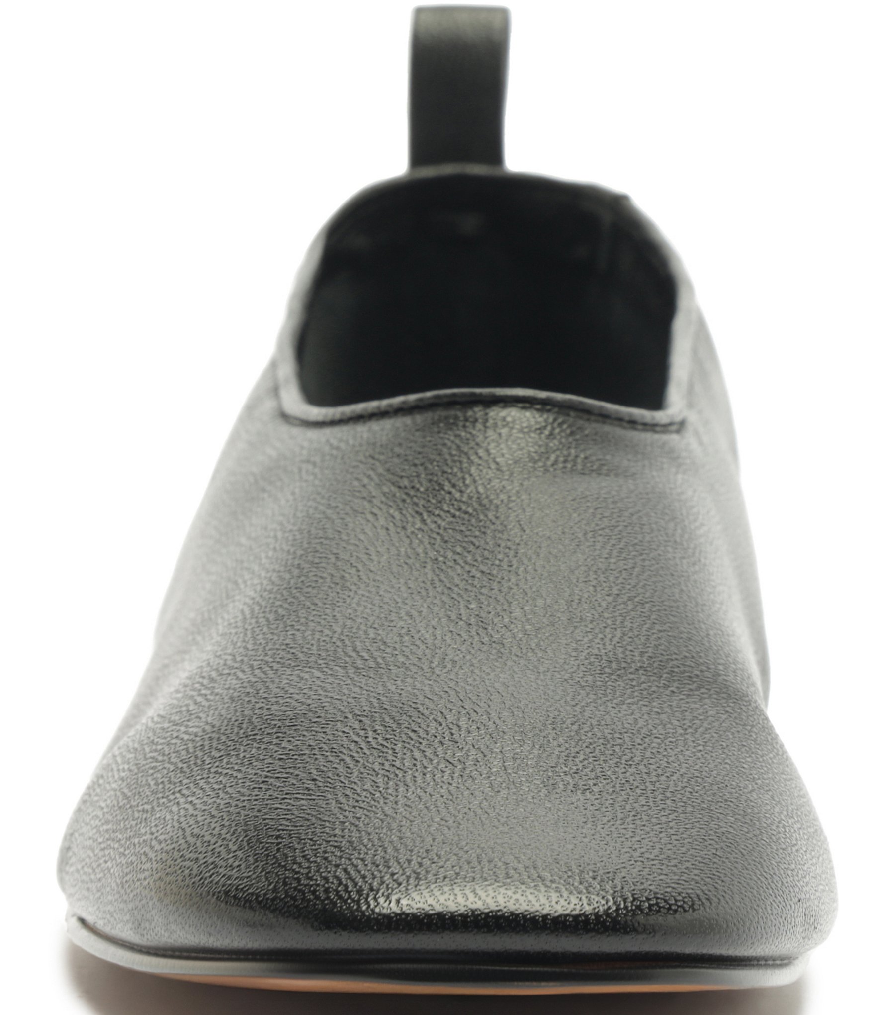 Schutz Hadley High Vamp Leather Ballet Flats