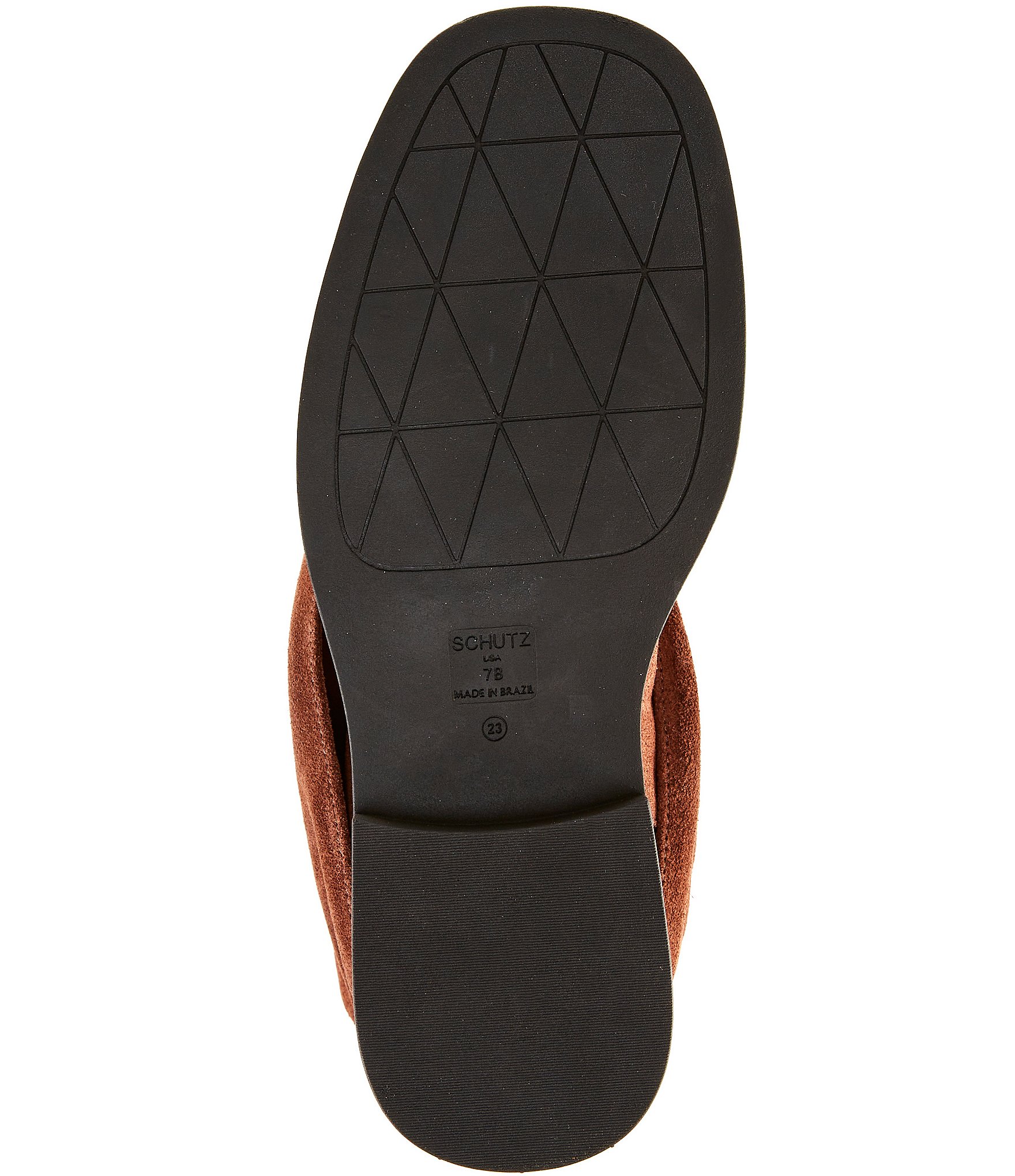 Schutz Keira Up Cloak Suede Foldover Tall Boots