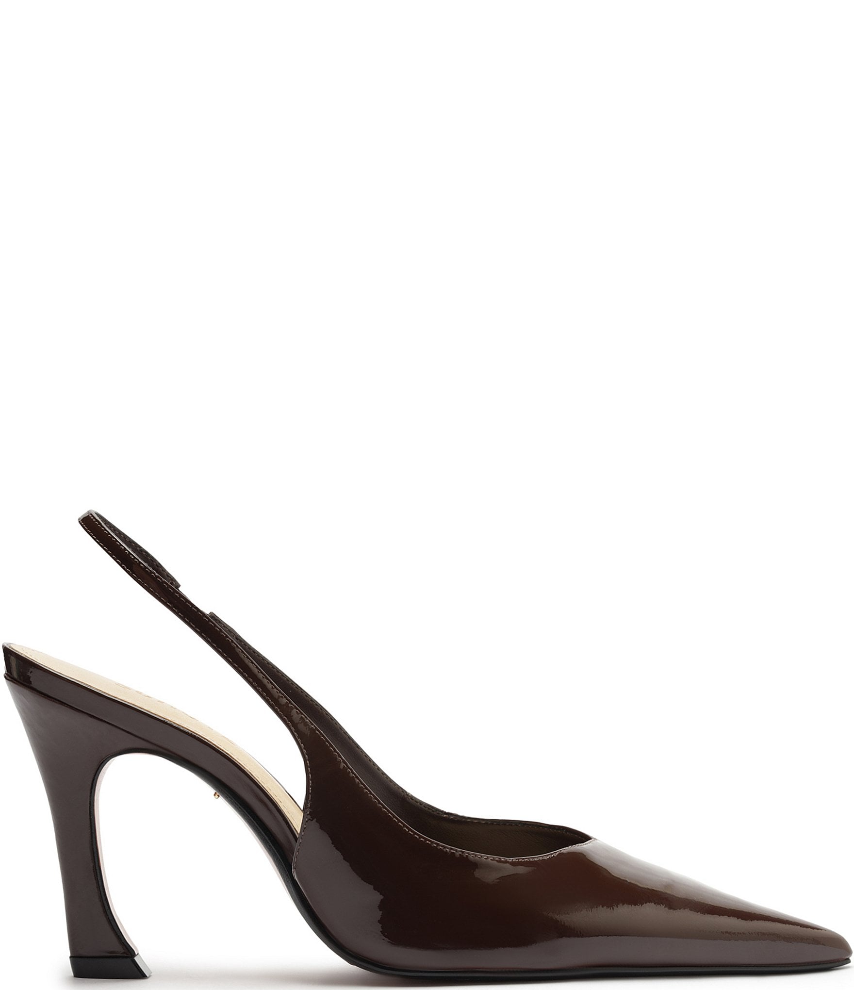 Schutz Lexi Patent Leather Slingback Pumps