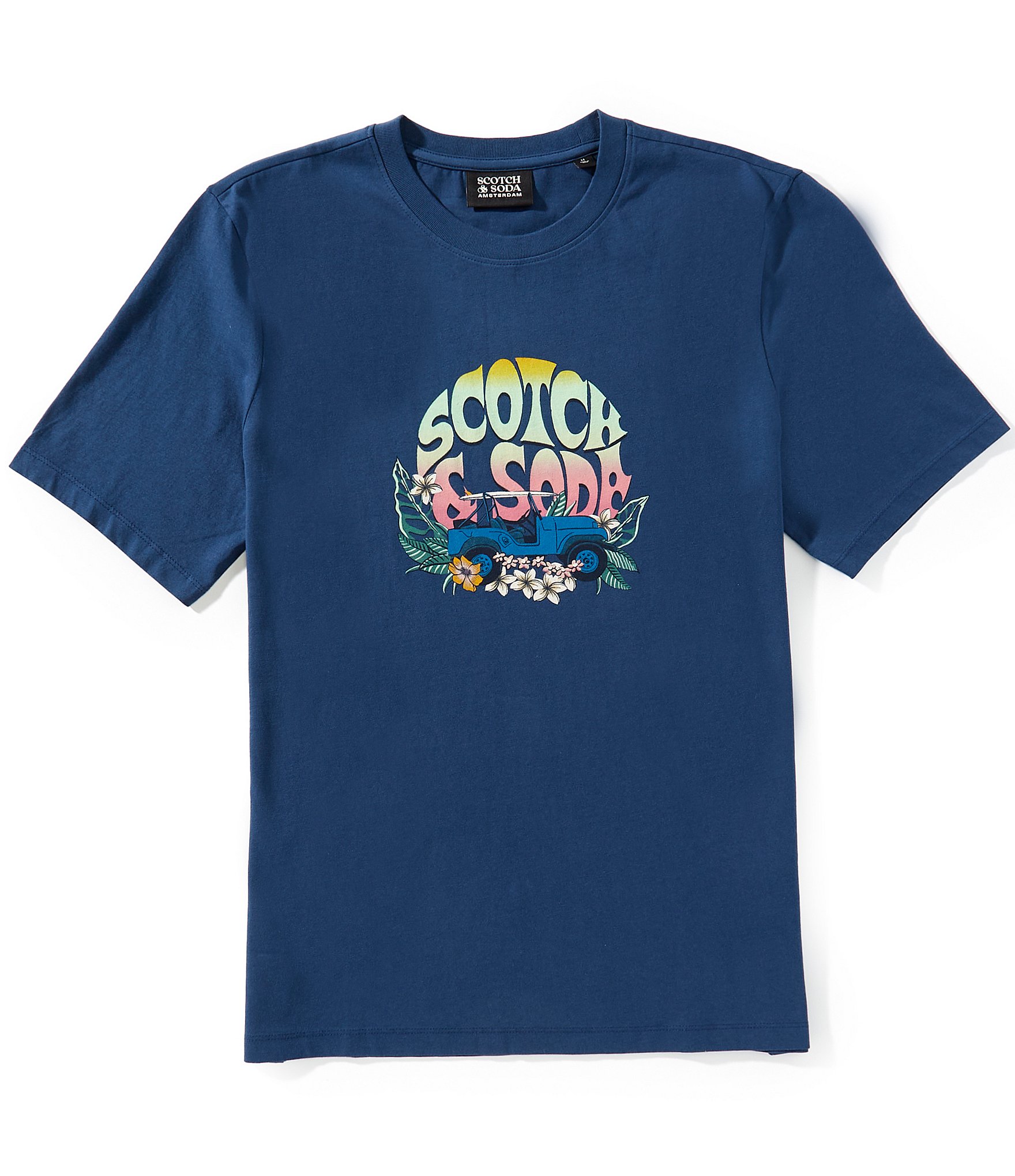 “Scotch & Soda” アートワークプリントTシャツ White Scotch & Soda FRONT AND BACK ARTWORK - Print T-shirt - white