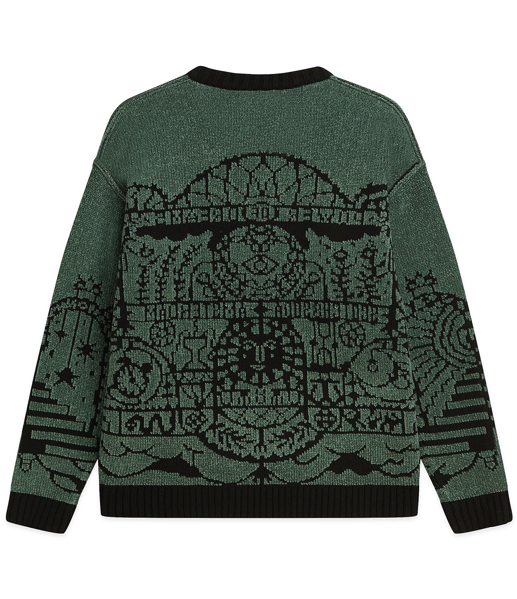 Scotch & Soda Ornate Chenille Jacquard Wool Blend Pullover