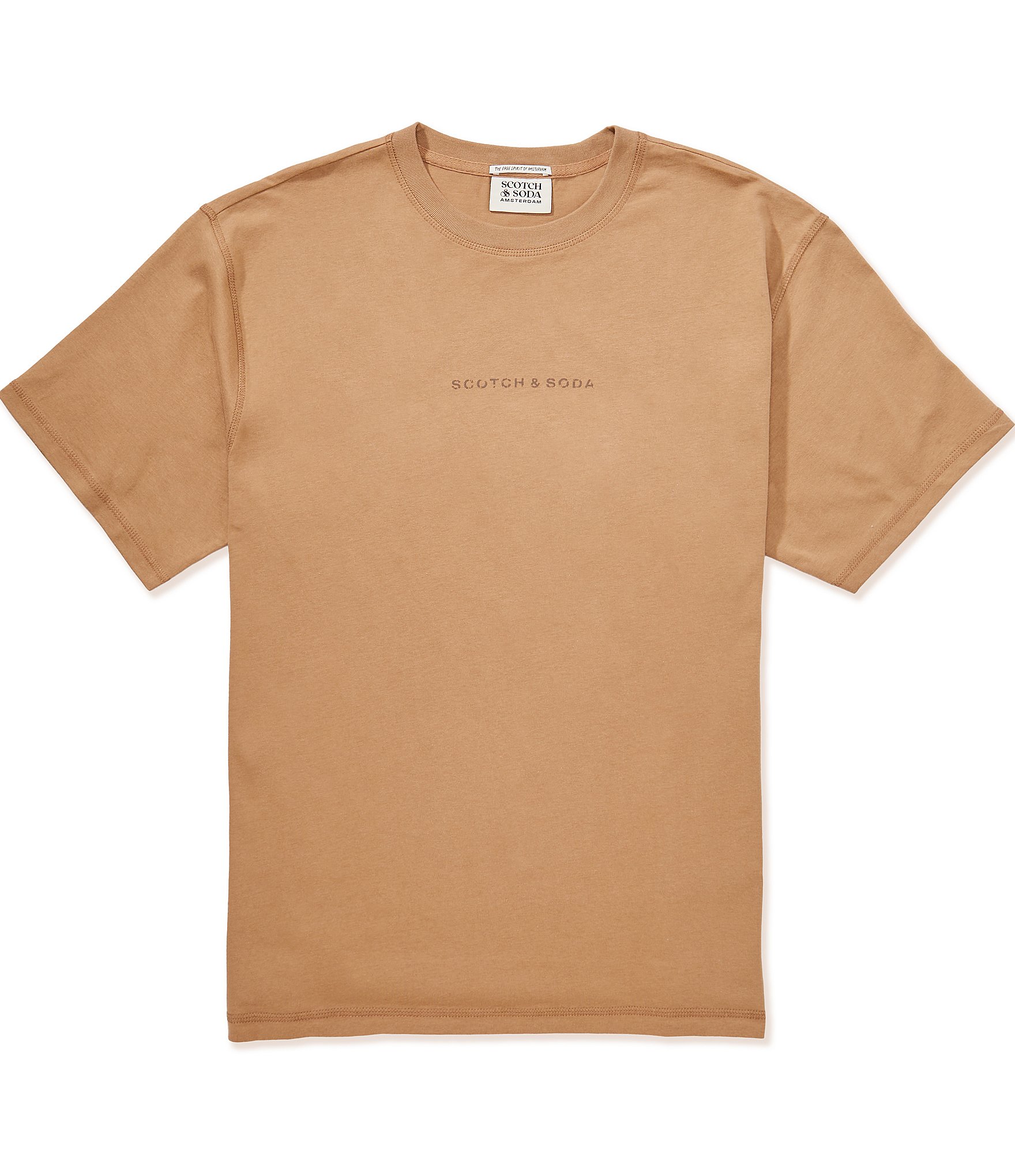 Scotch & Soda Chest Artwork Short Sleeve T-Shirt