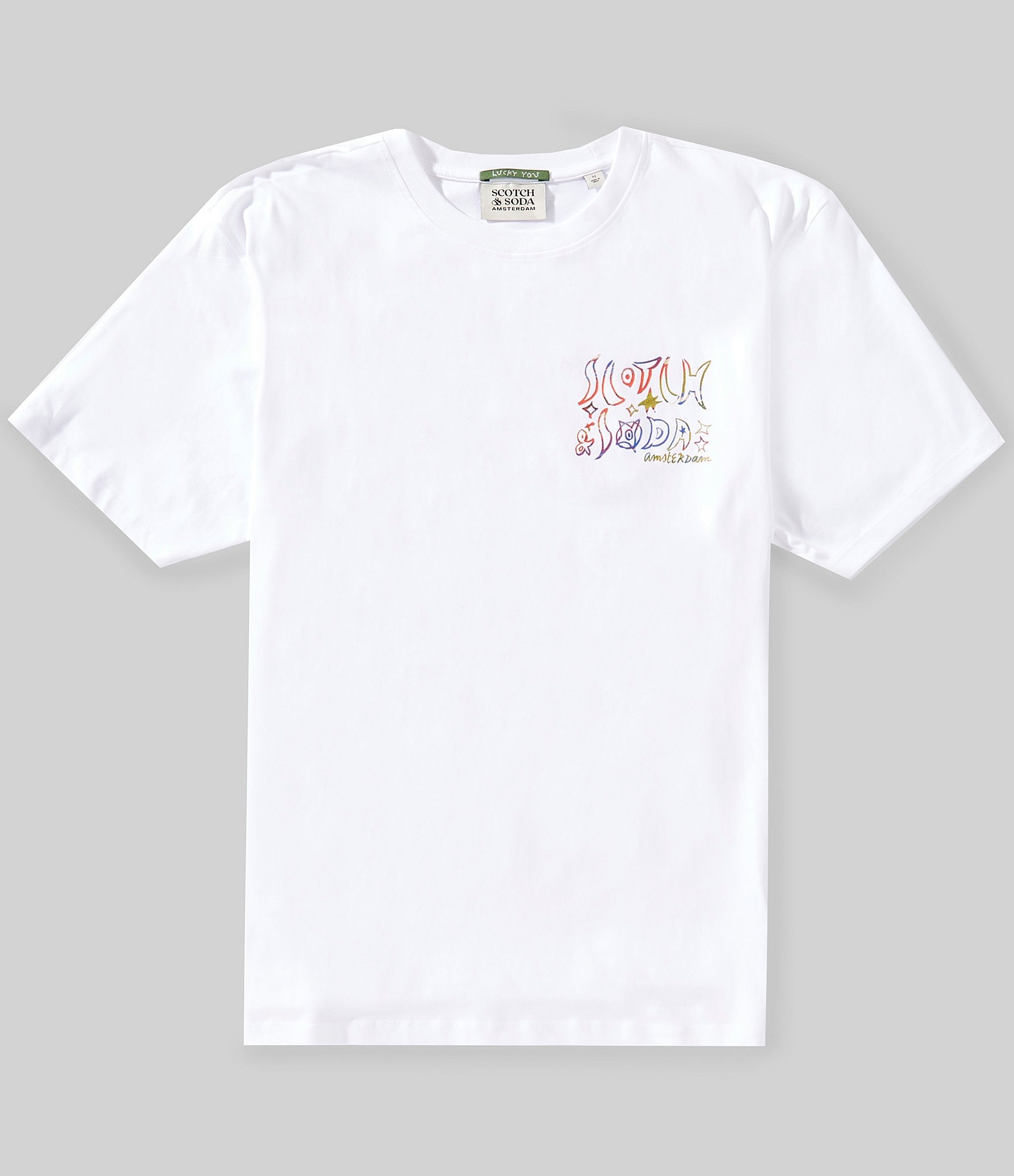 Scotch & Soda Relaxed Fit Graphic Short Sleeve T-Shirt