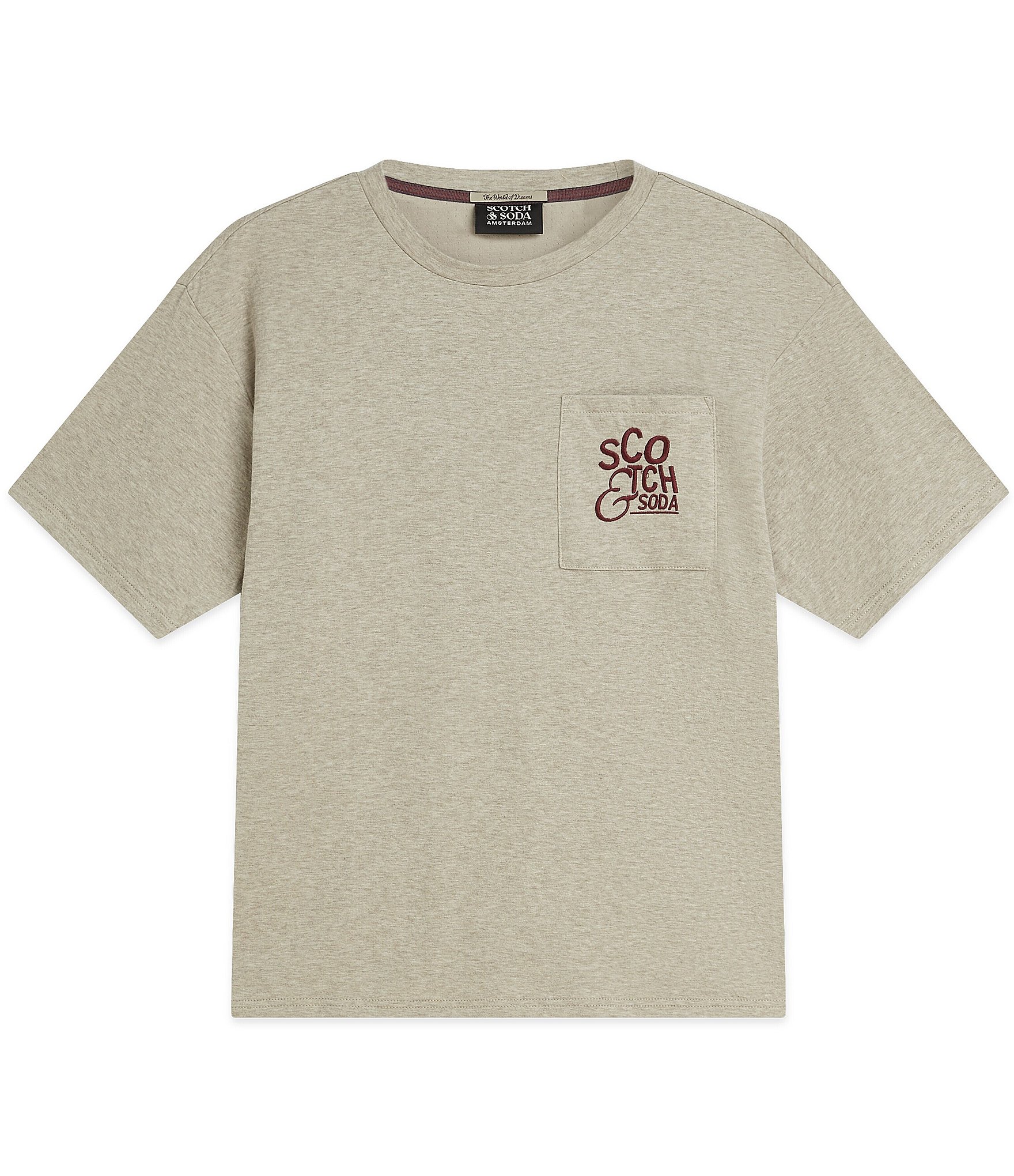 Scotch & Soda Relaxed Fit Short Sleeve T-Shirt