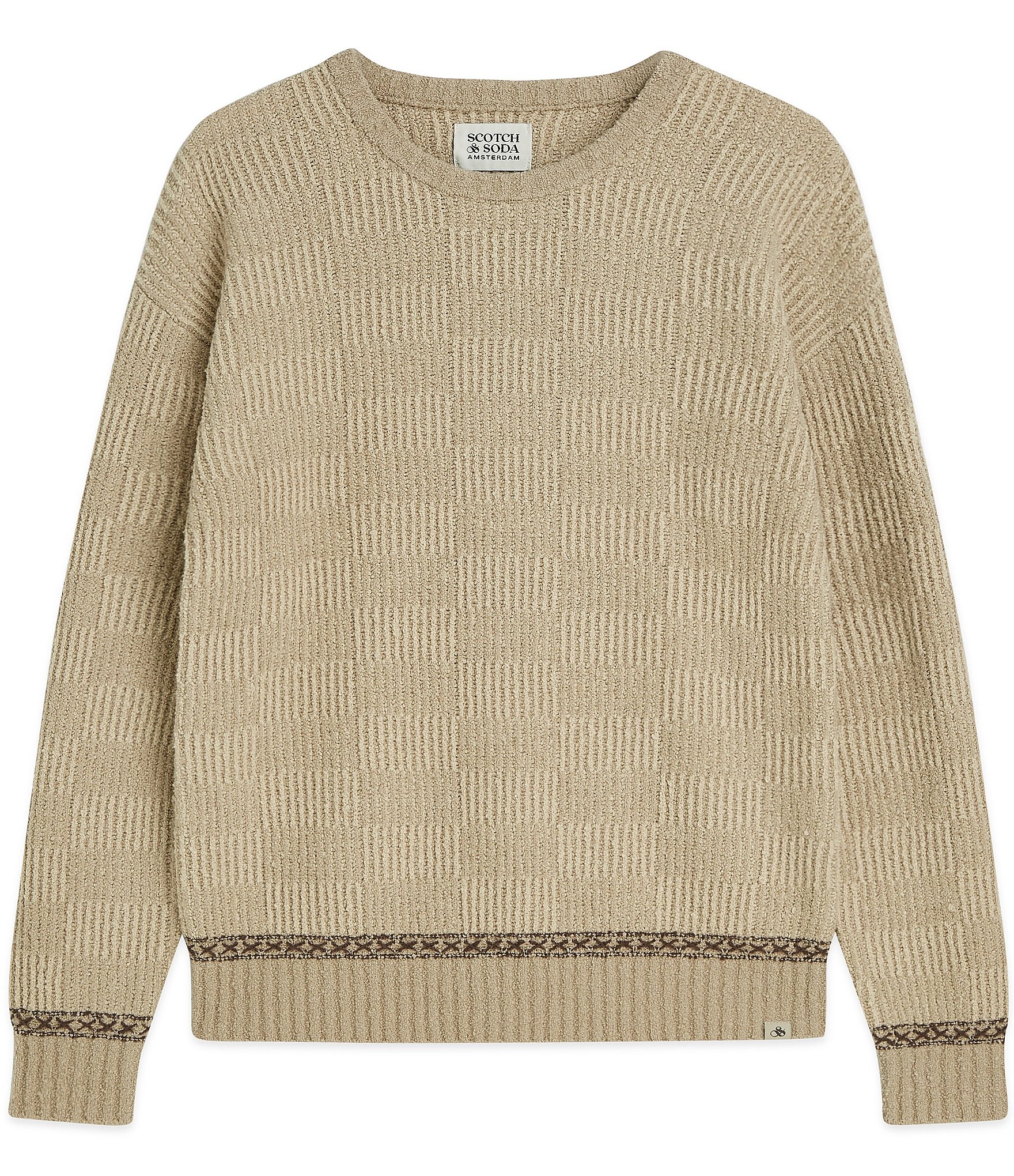 Scotch & Soda Structured Chenille Pullover