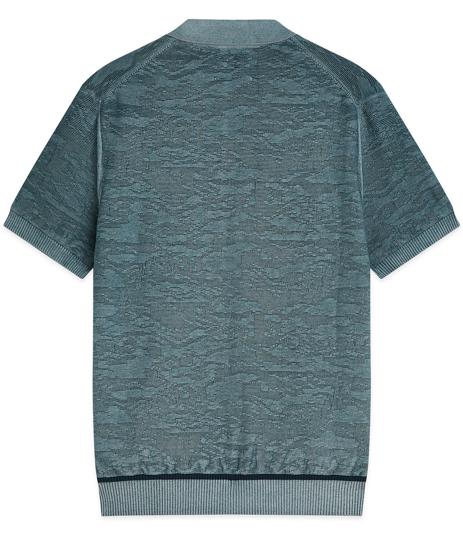 Scotch & Soda Structured Short Sleeve Polo Shirt