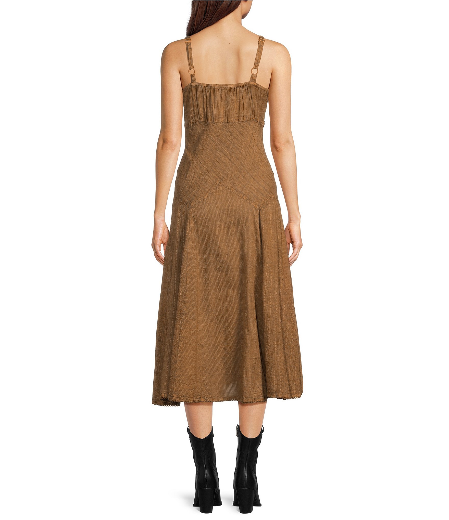 Scully Spaghetti Strap Midi Dress