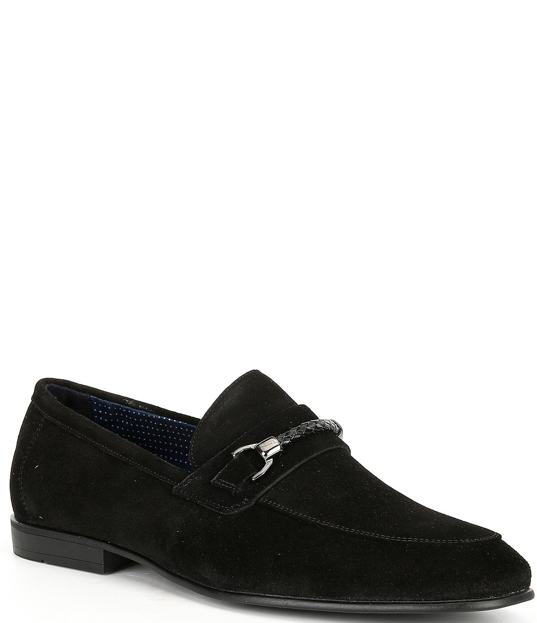 Black suede mens dress shoes online