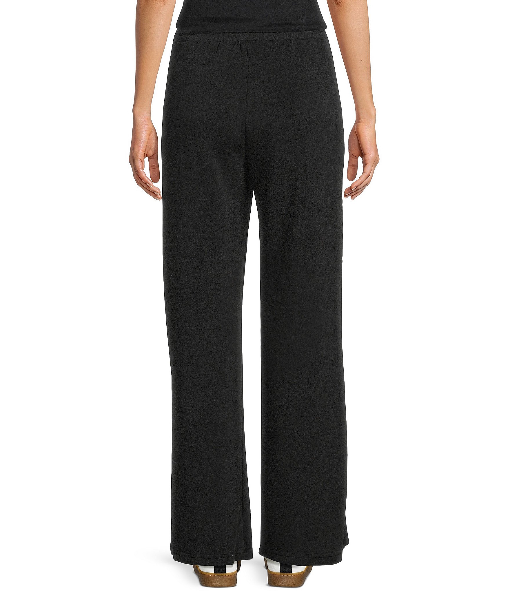 See and Be Seen Coordinating Knit Wide Leg Pants