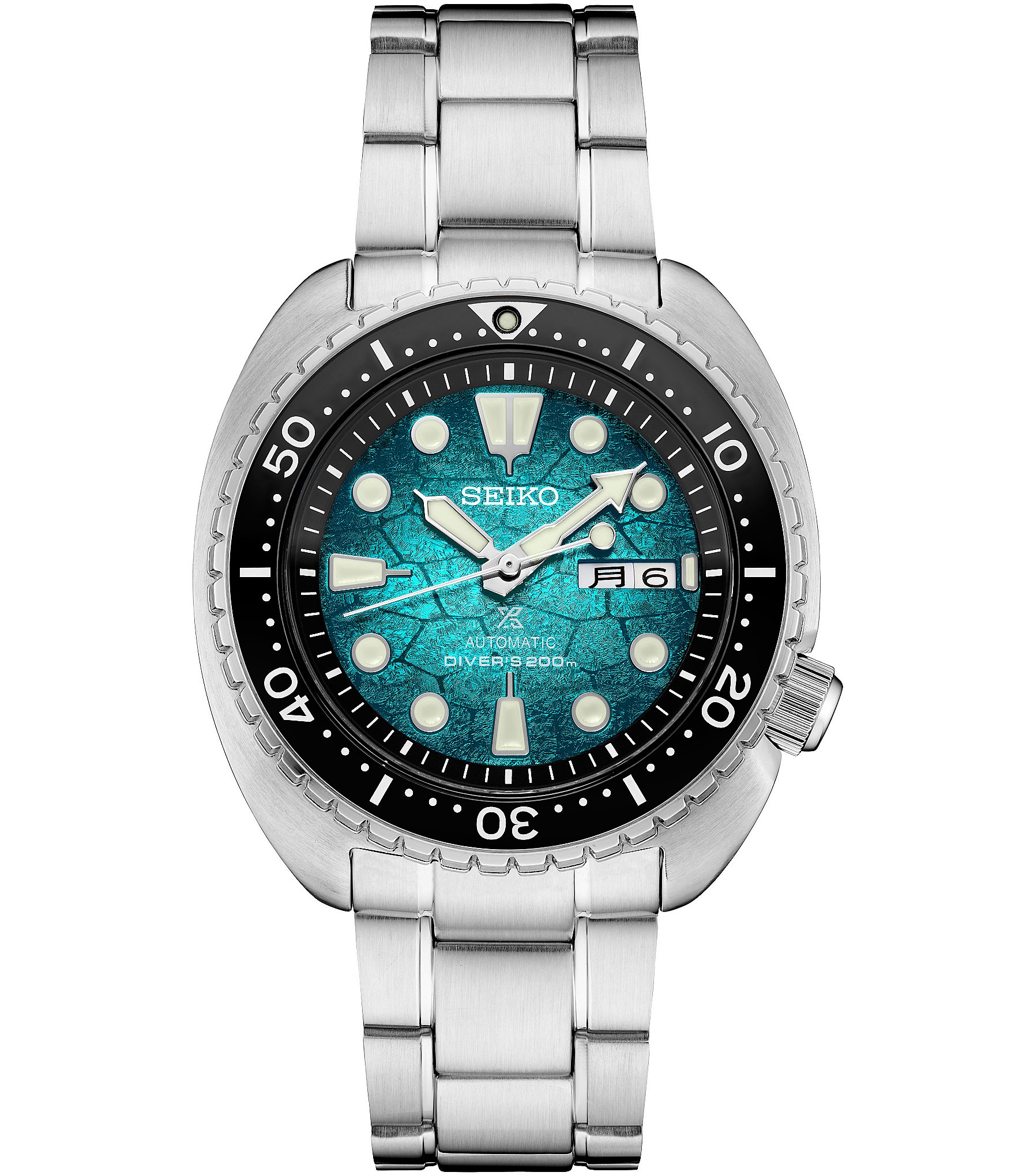 Seiko Men's Prospex Automatic Diver U.S. Special Edition Stainless Steel Case Watch