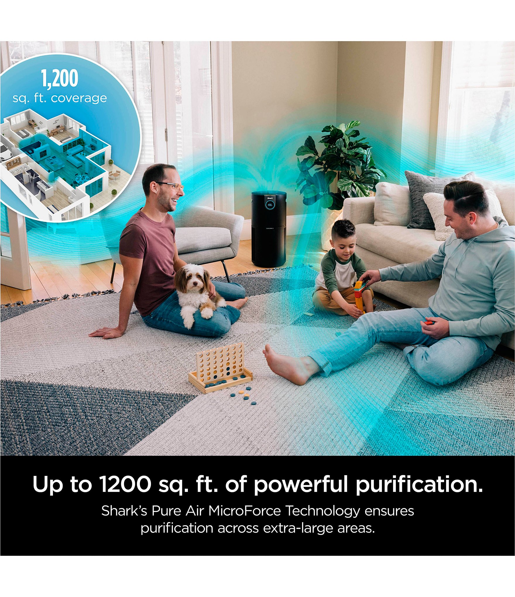 Shark Air Purifier MAX with True HEPA