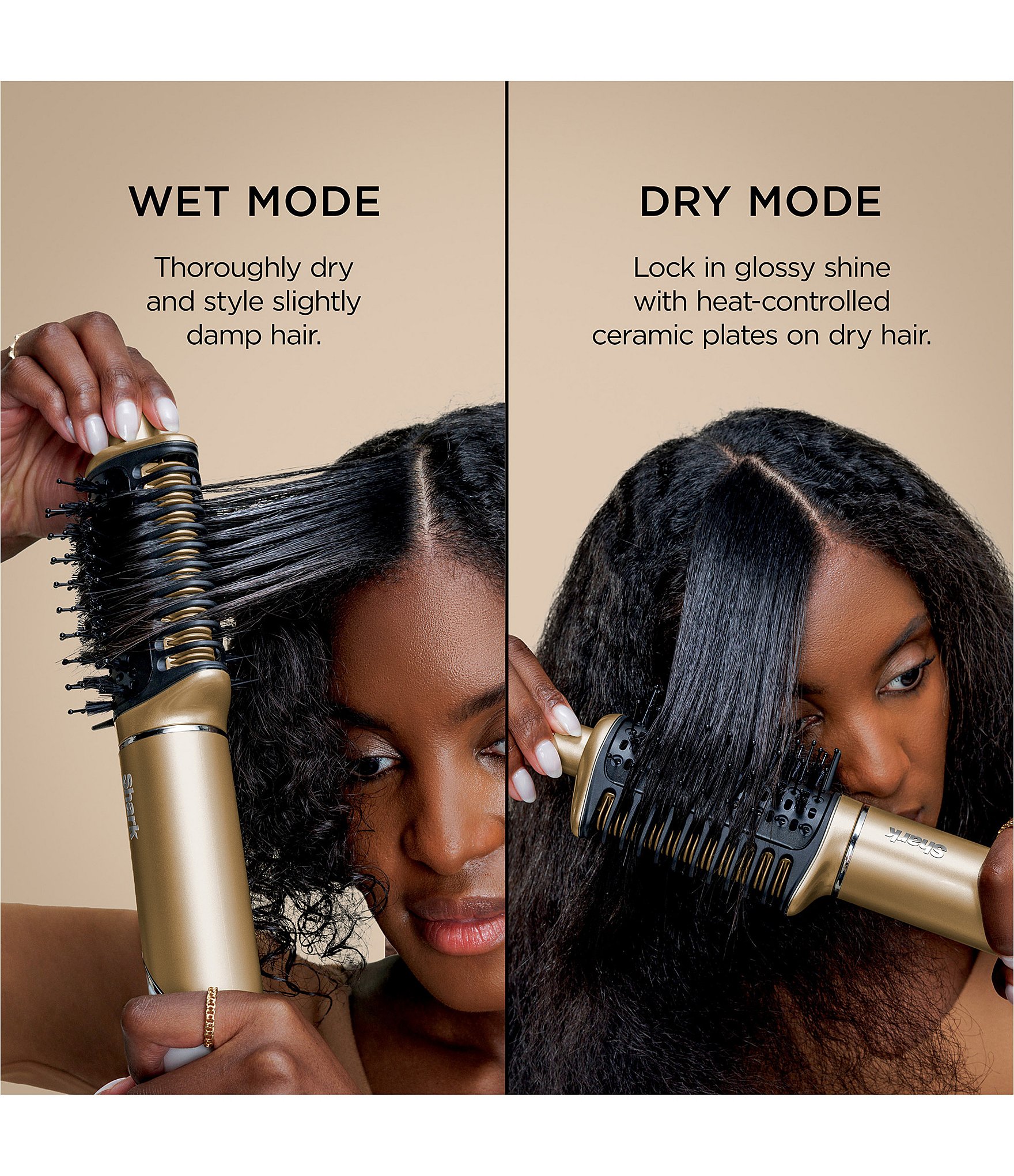Shark Glam™ 5-In-1 Air Styler & Straightener With Diffuser Ceramic & Powerful Air Styling & Drying System