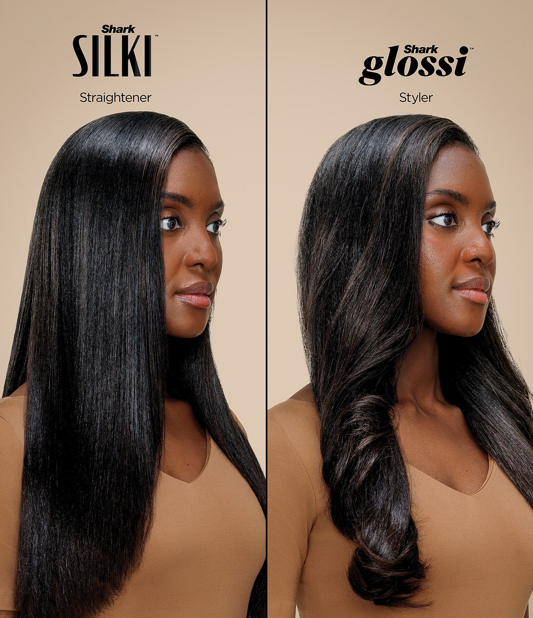 Shark Glam™ 5-In-1 Air Styler & Straightener With Diffuser Ceramic & Powerful Air Styling & Drying System