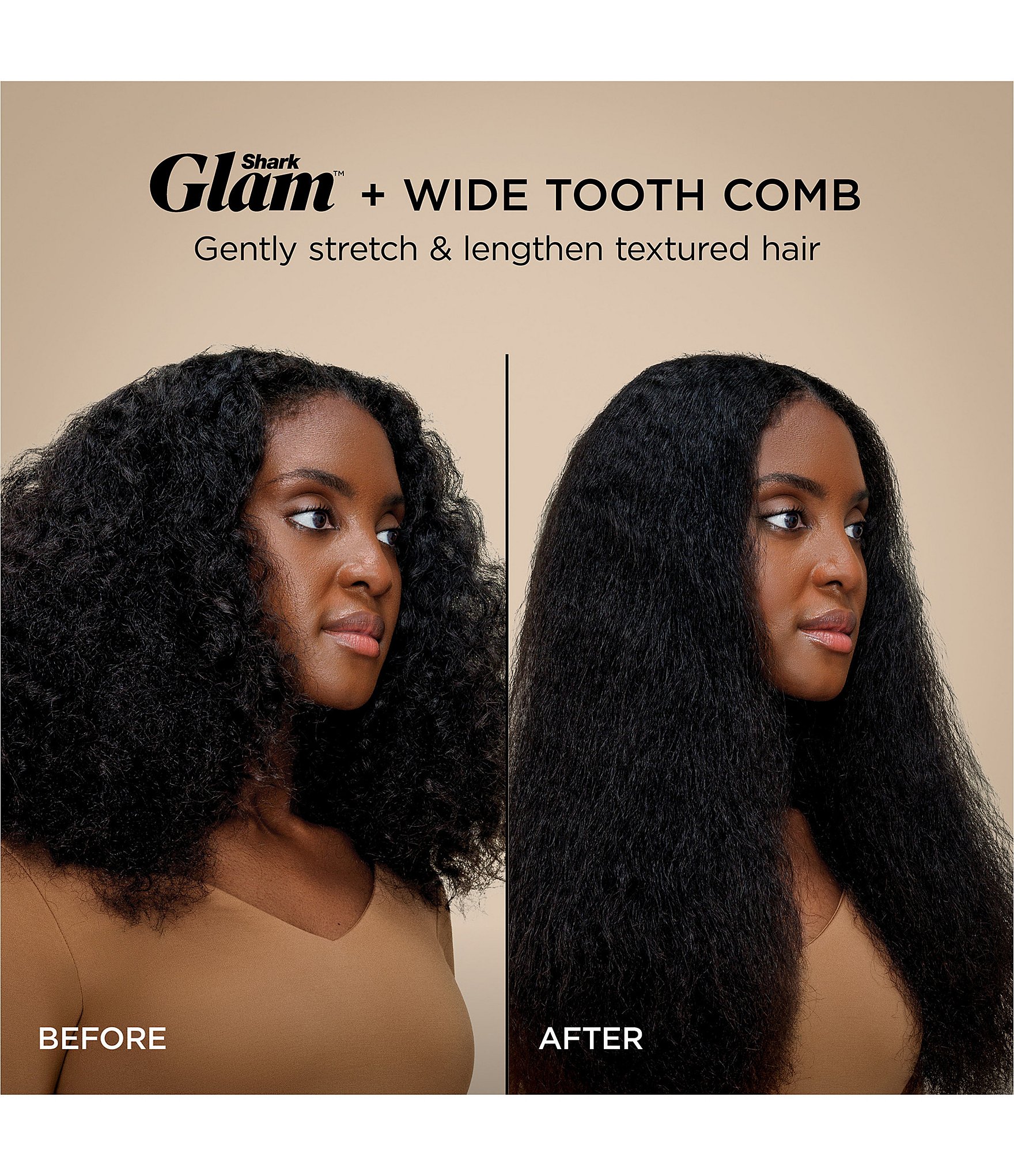 Shark Glam™ 5-In-1 Air Styler & Straightener With Diffuser Ceramic & Powerful Air Styling & Drying System