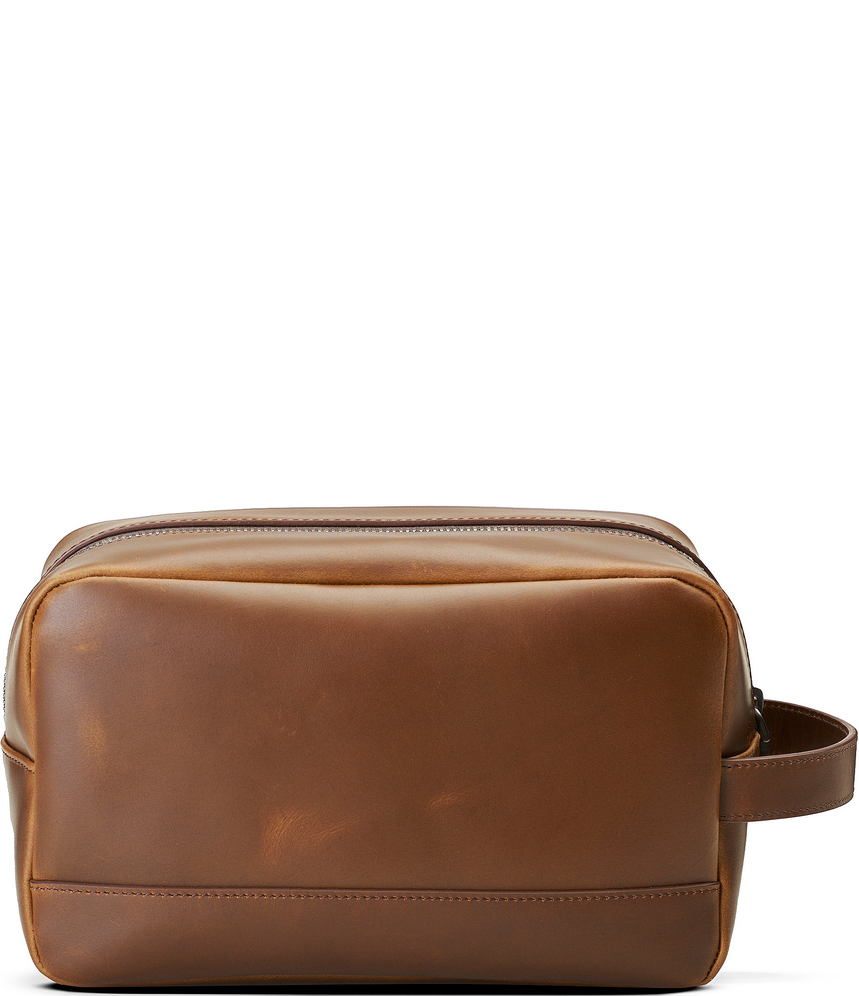 SHINOLA Zip Leather Travel Kit Navigator