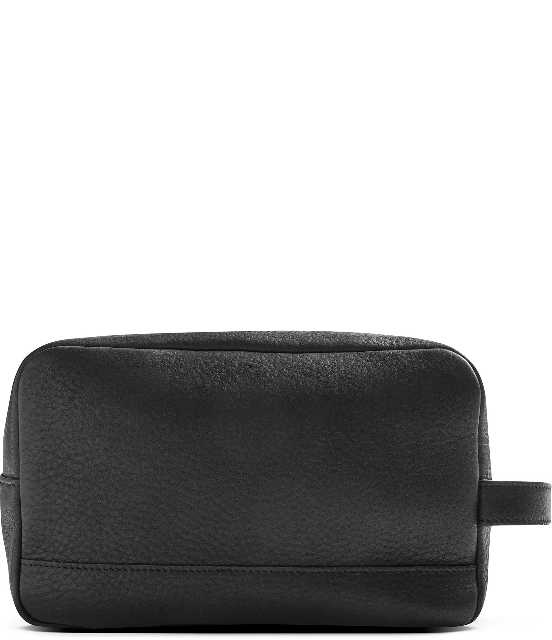 SHINOLA Zip Natural Grain Leather Travel Kit