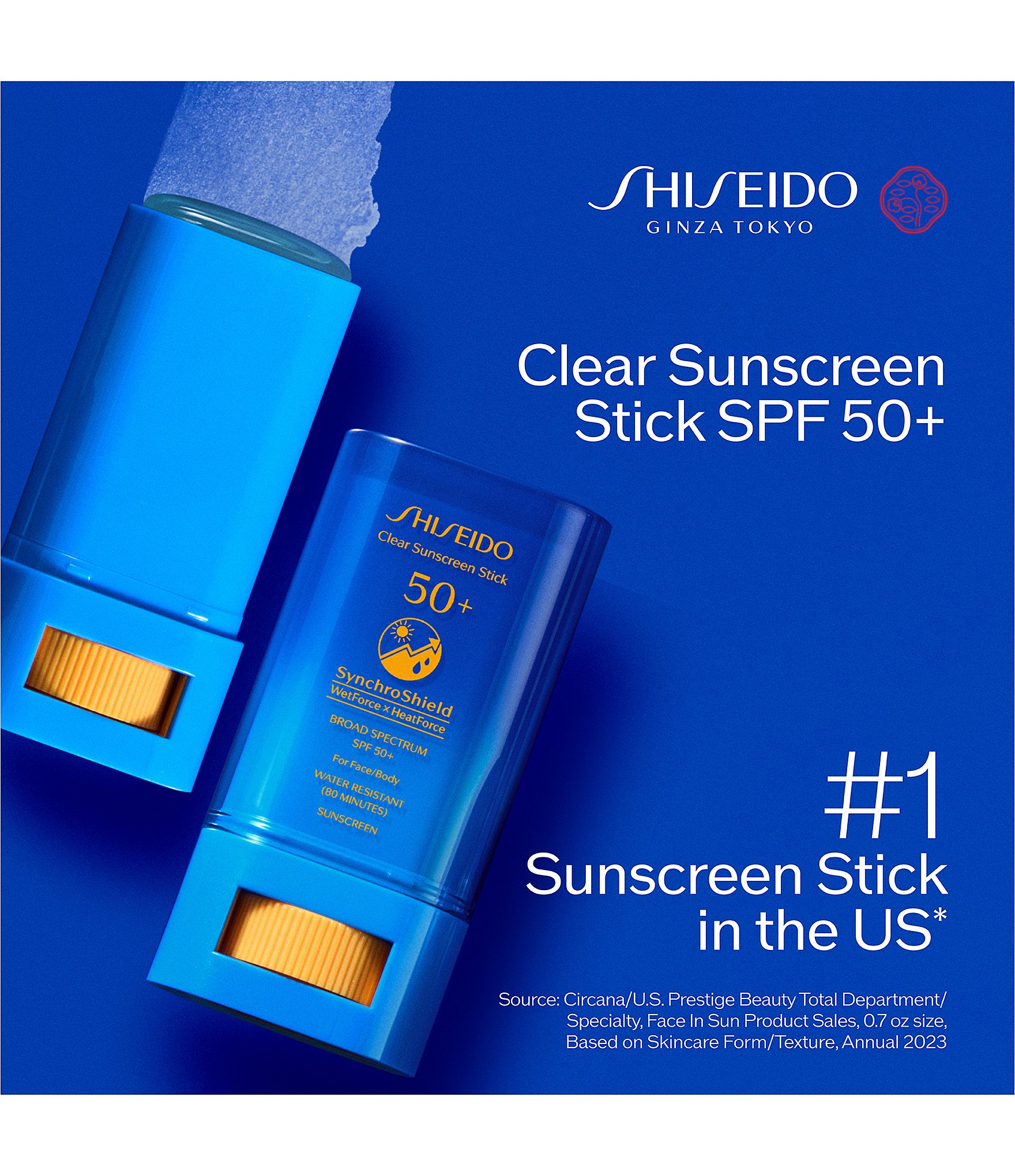 Shiseido Clear Sunscreen Stick SPF 50+