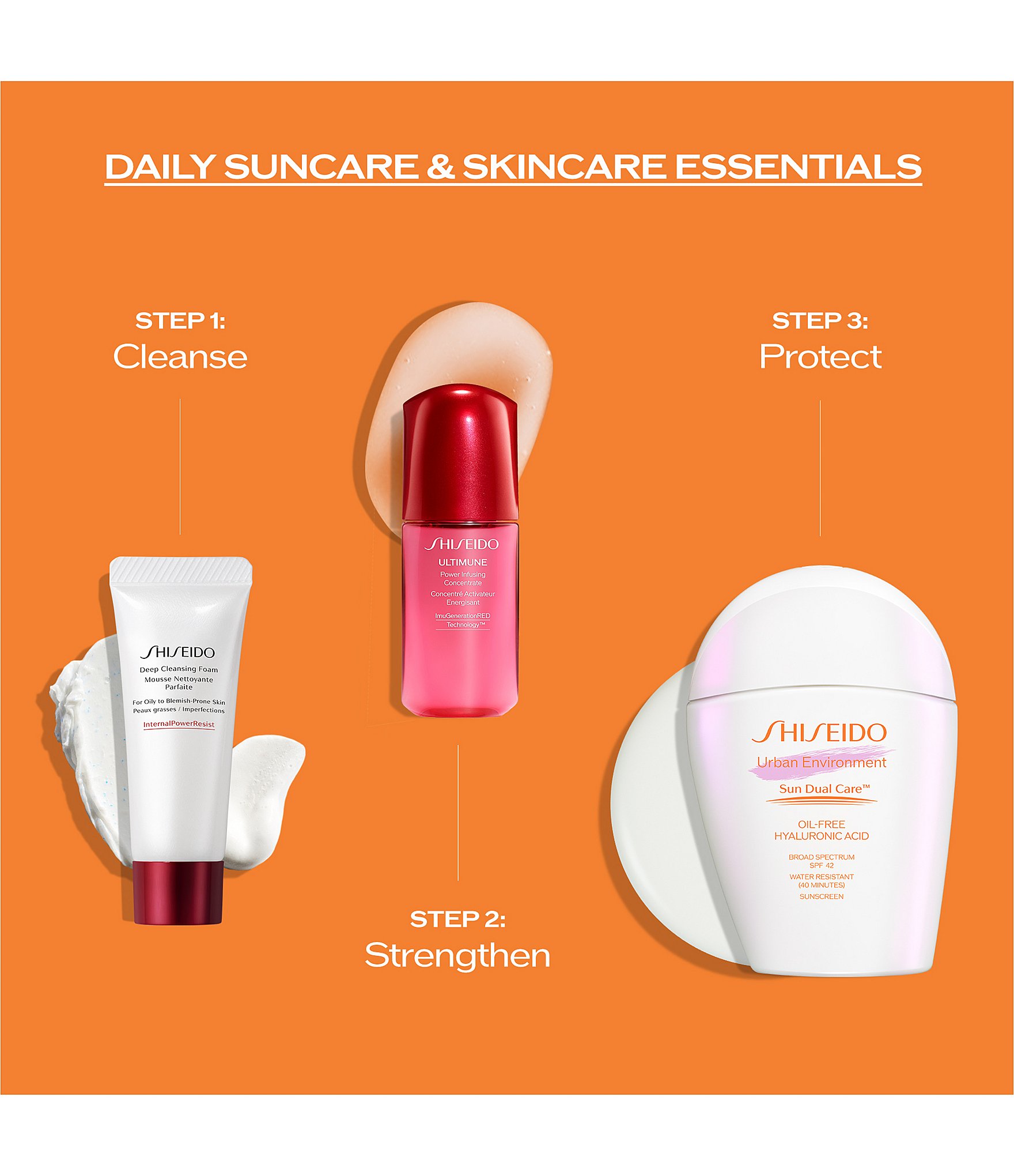 Shiseido Daily Suncare & Skincare Essentials