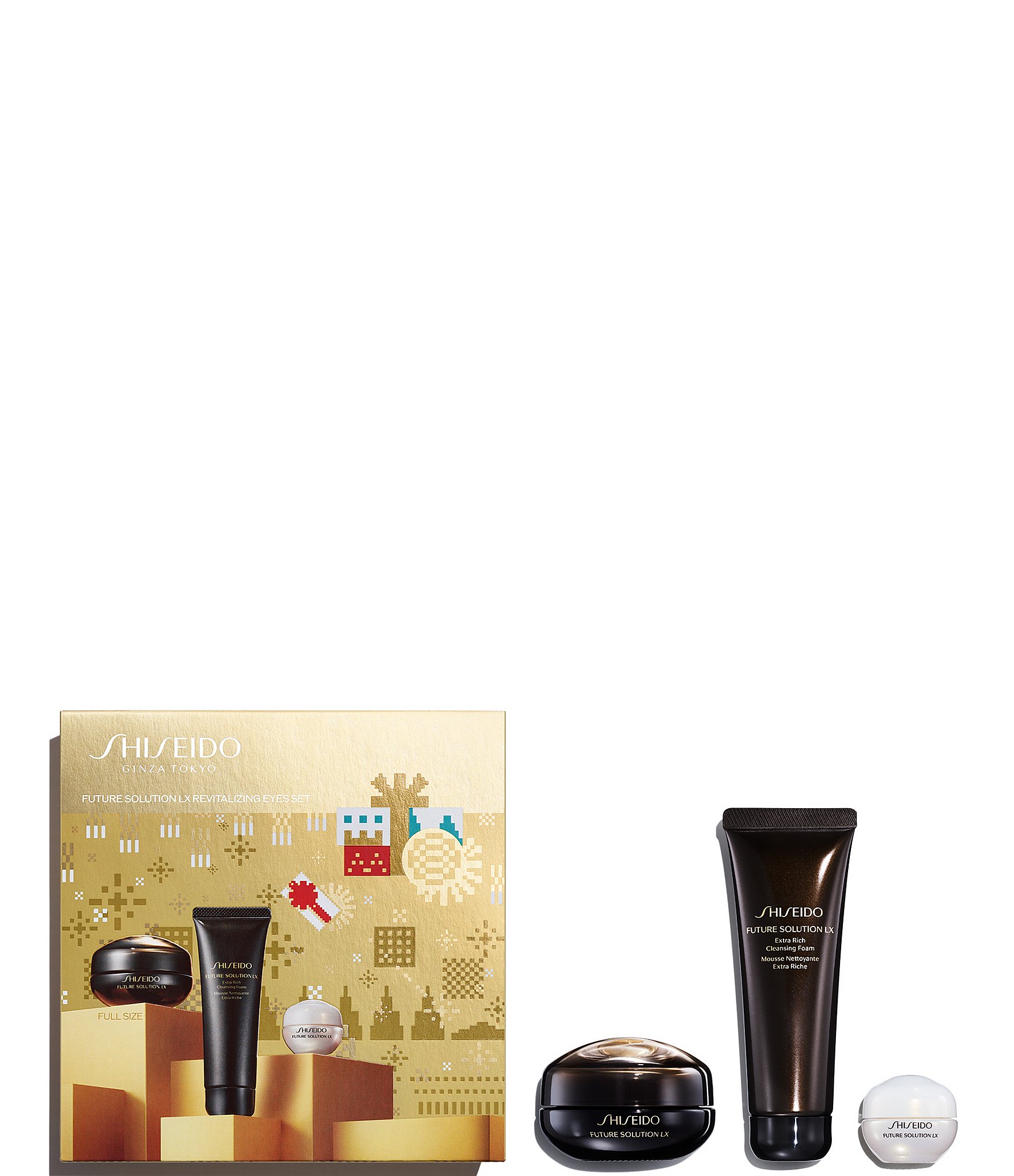 New Shiseido total future lx fashion gift box