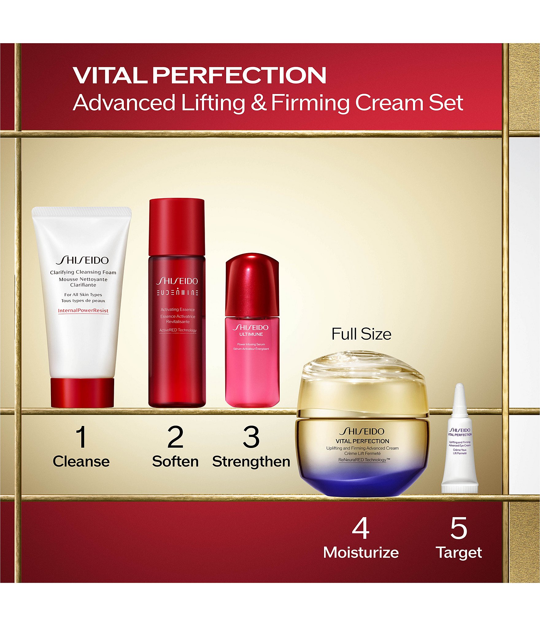 Shiseido Vital Perfection Advanced Lifting & Firming Cream Set