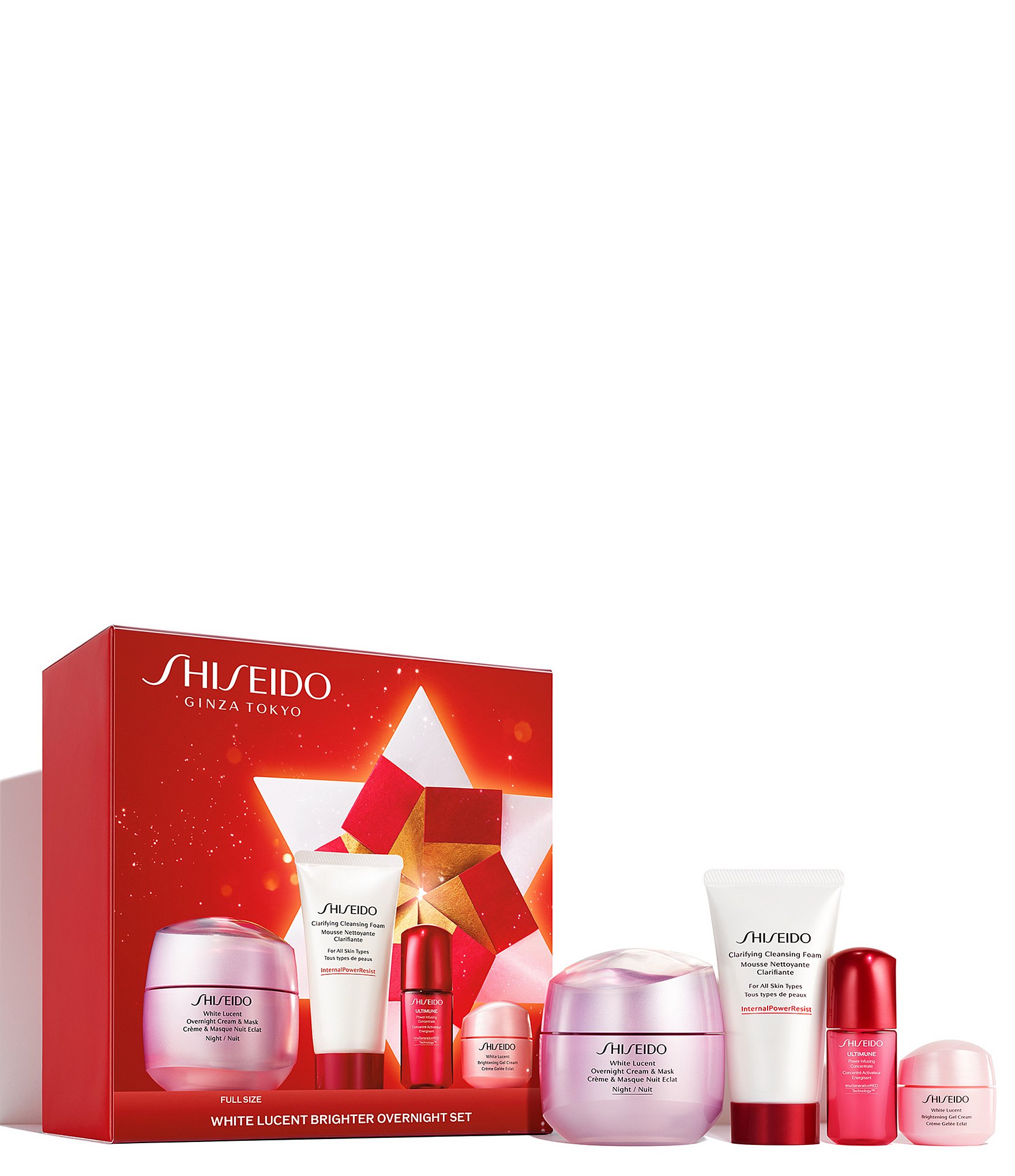 Shiseido White Brighter Overnight Set | Dillard's