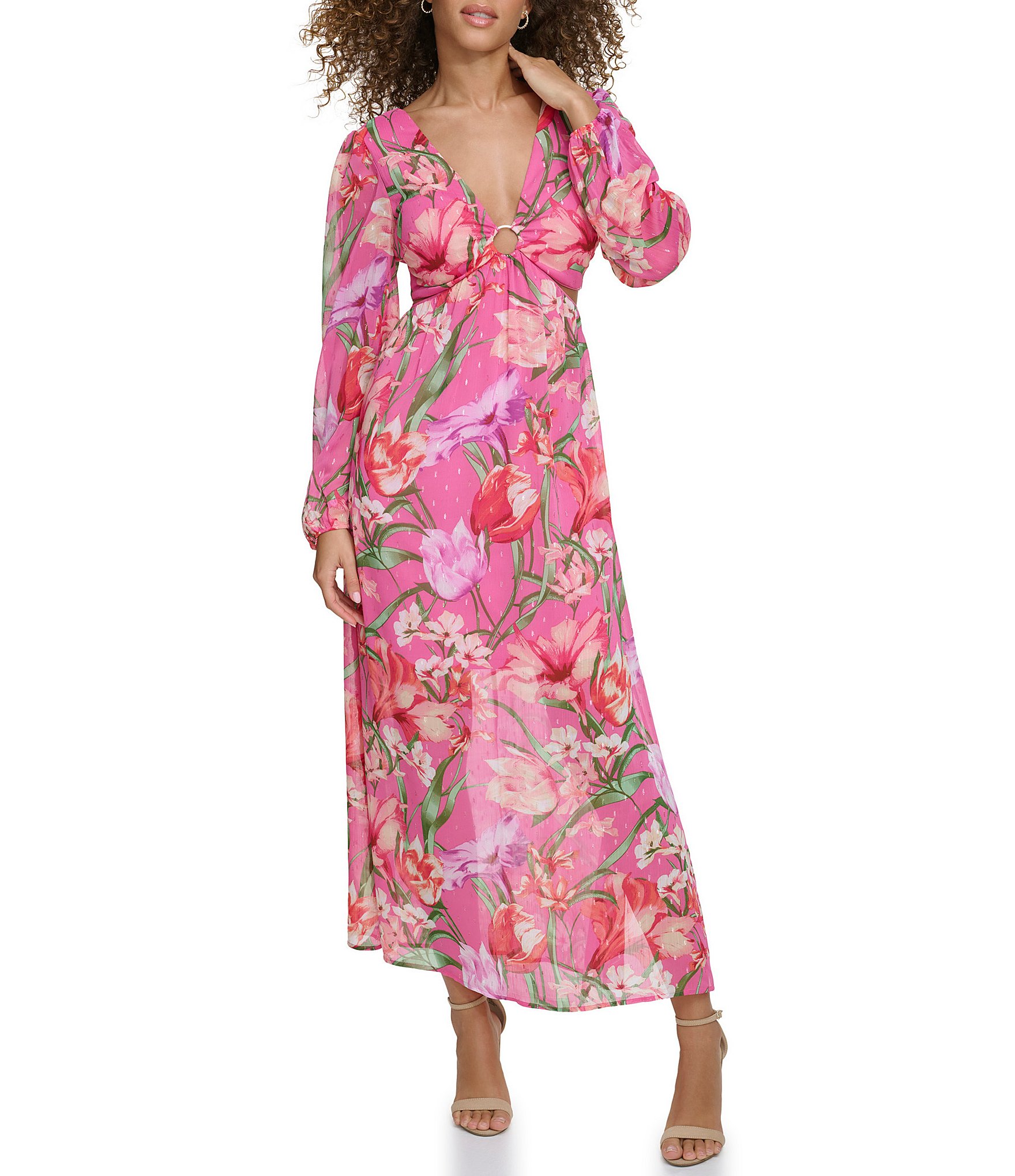 Dillards floral maxi dress best sale