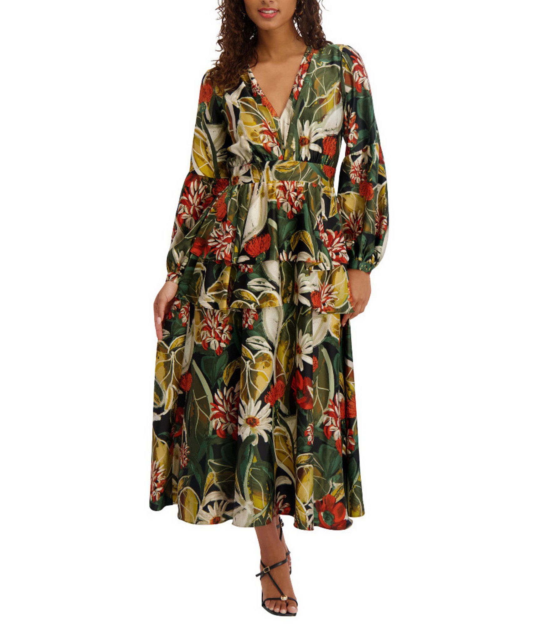 chinese dress ladies Siena Wool-Cashmere Midi Dress - Black main image 1
