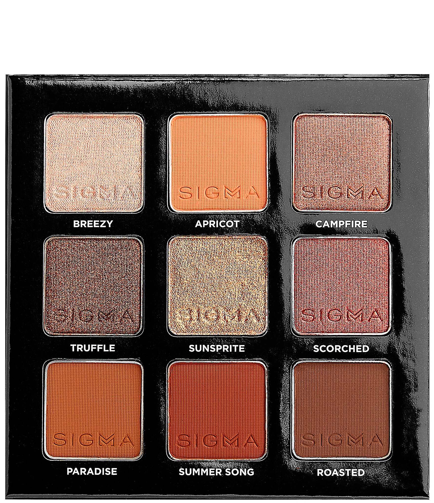 Sigma Beauty Fiery Eyeshadow Palette