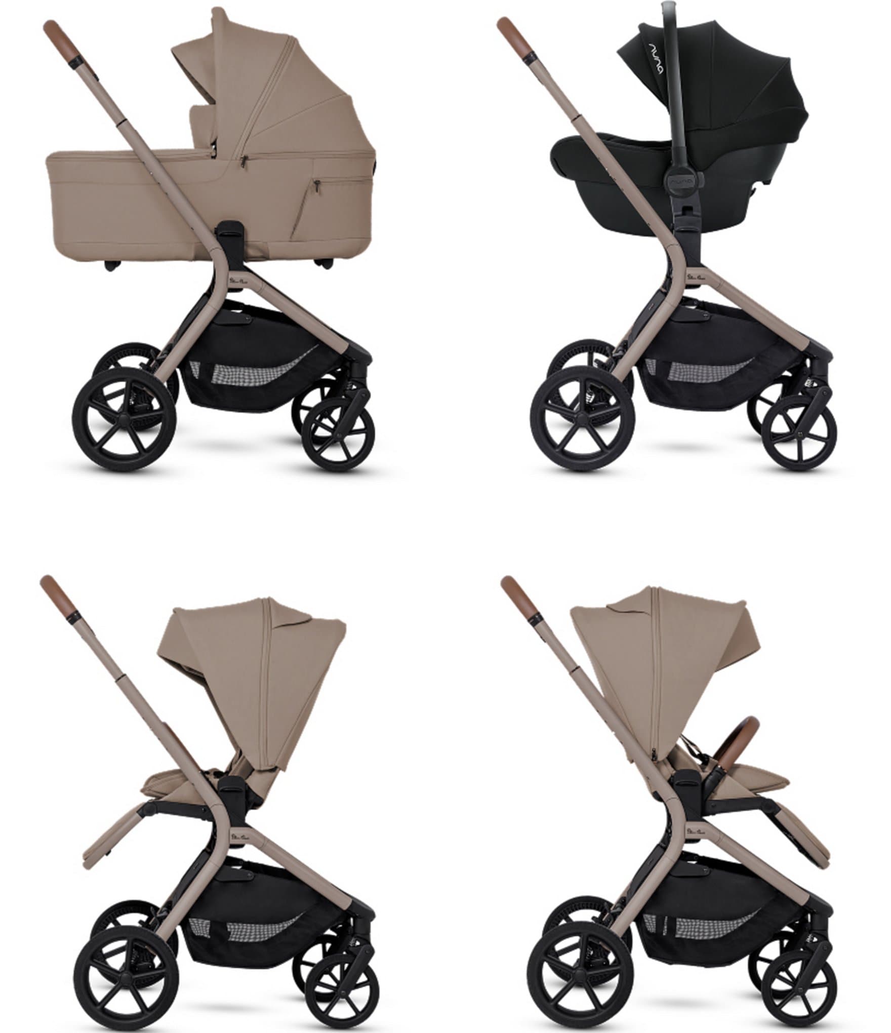 Silver Cross Breez Mid-Size Compact Folding Stroller