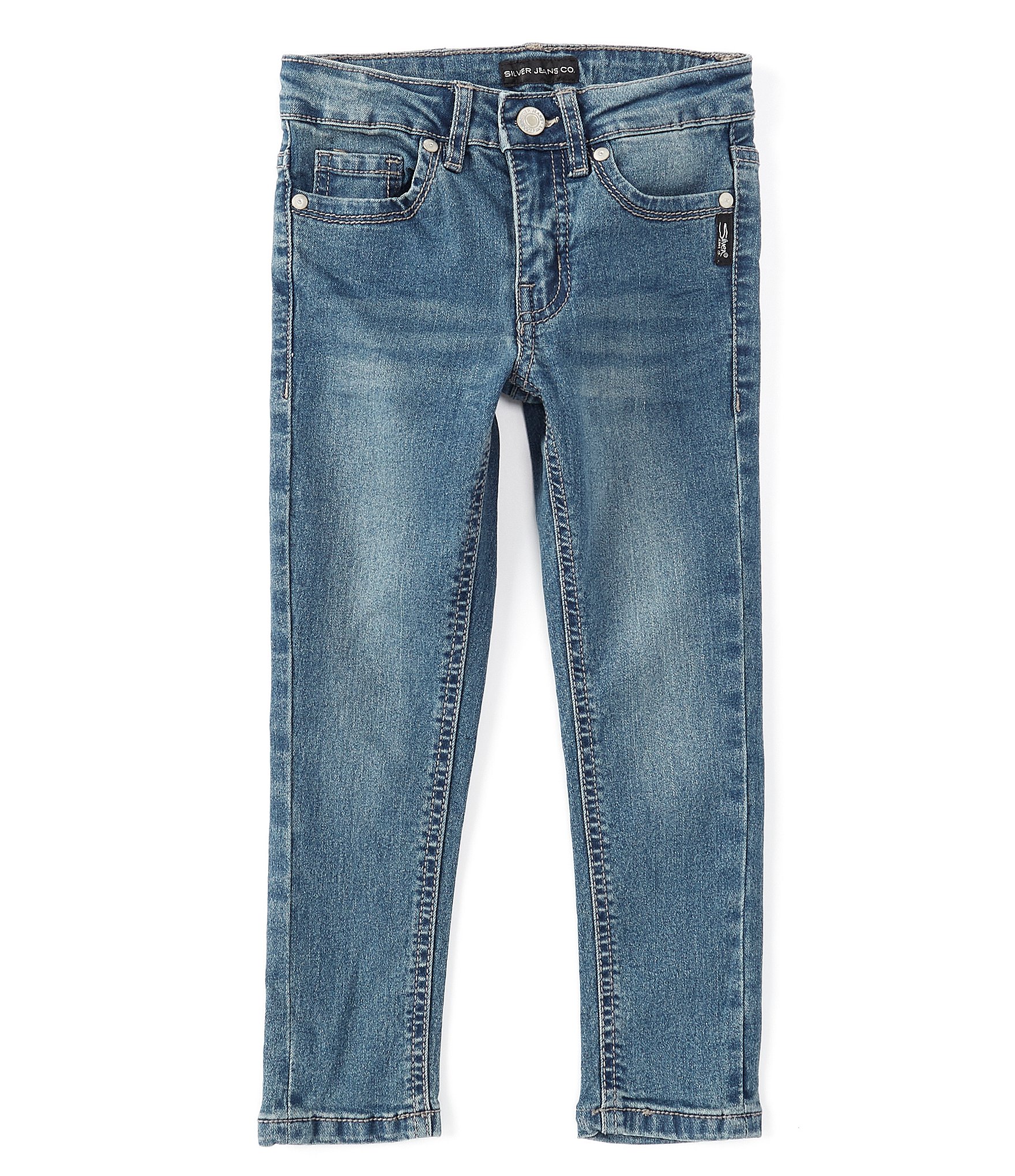 Silver Jeans Co. Little Gilrs 4-6X Sasha Skinny Fit Jeans | Dillard's