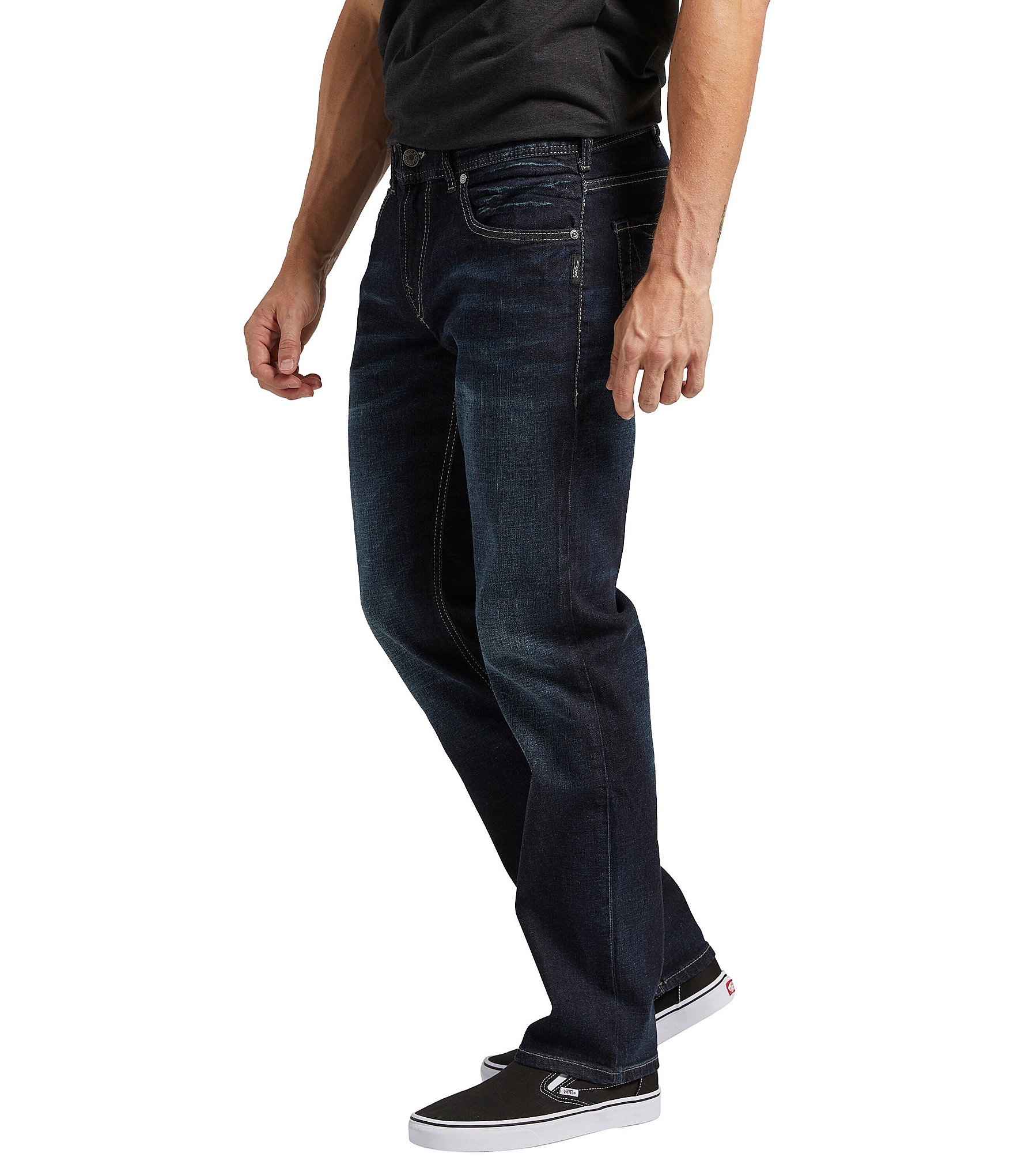 Silver Jeans Co. Allan Classic Fit Straight Leg Jeans