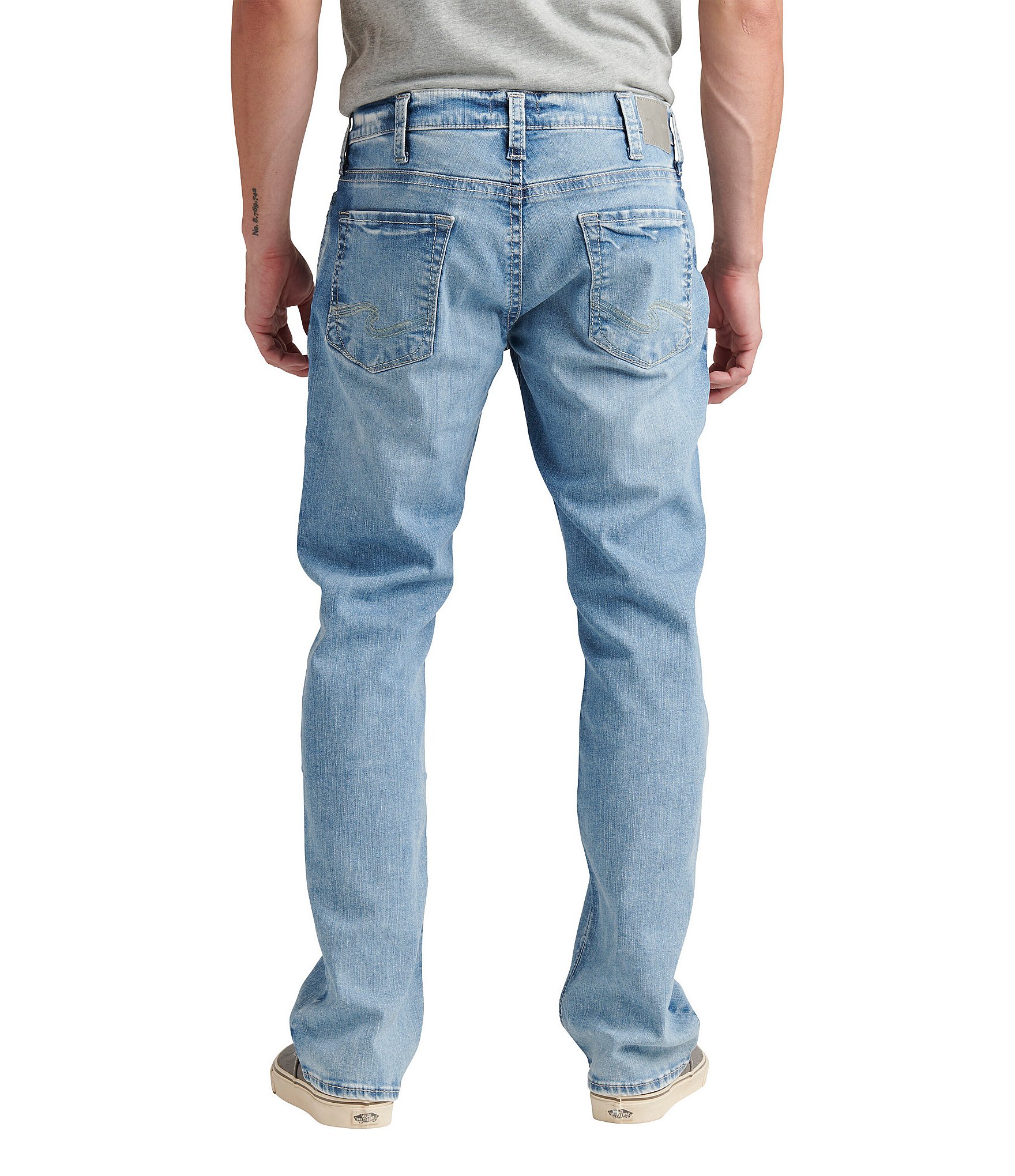 Silver Jeans Co. Allan Slim Fit Straight Leg Jeans