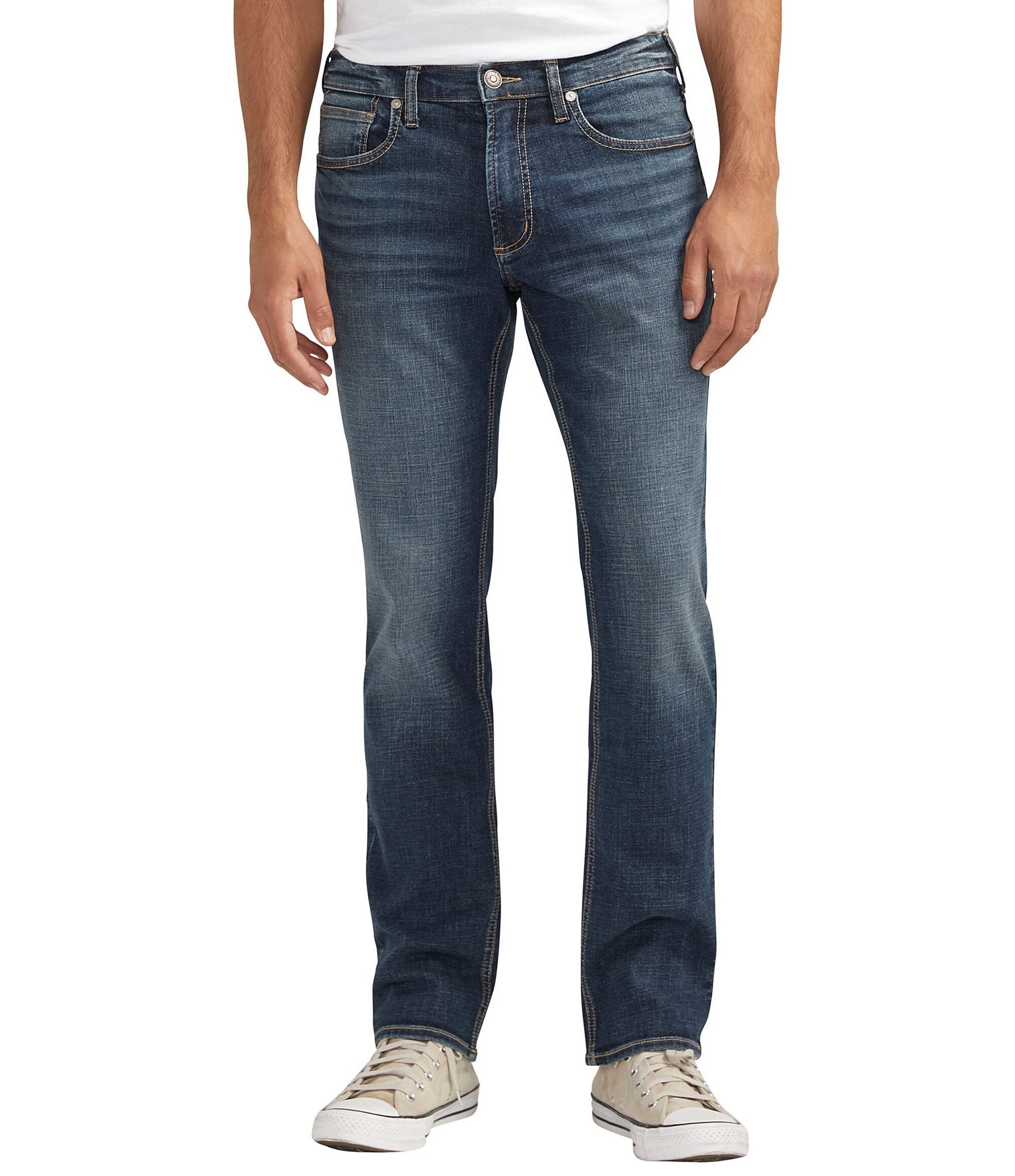 Silver Jeans Co. Allan Straight-Leg Jeans