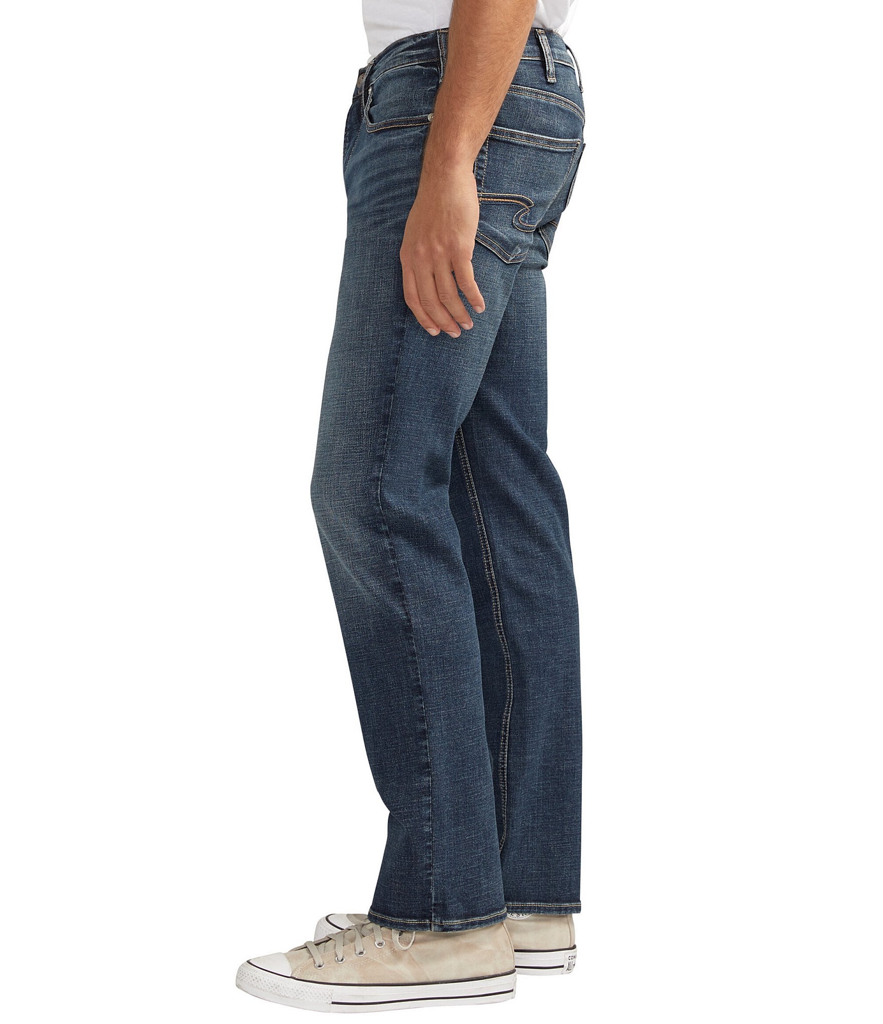 Silver Jeans Co. Allan Straight-Leg Jeans