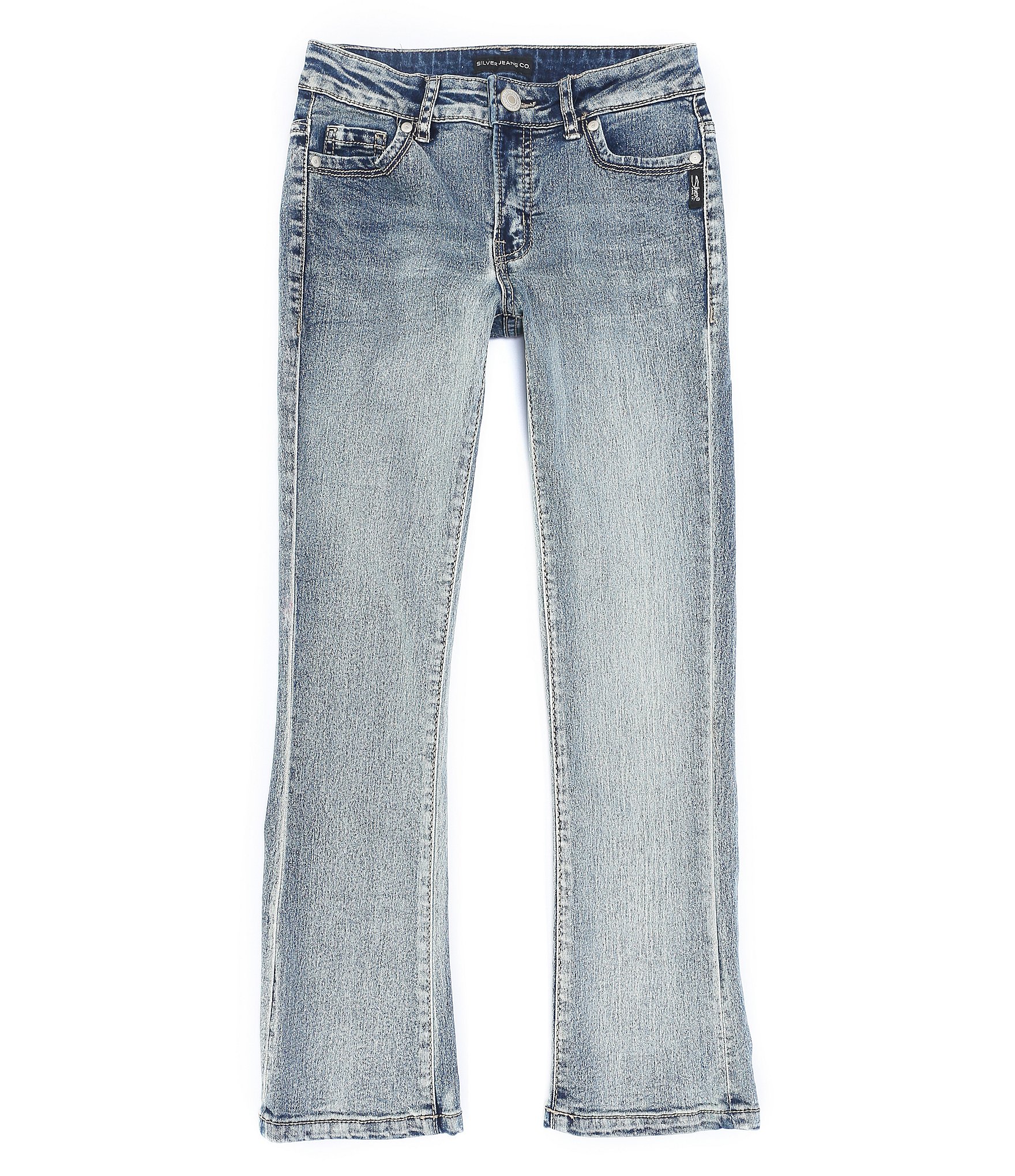 Silver Jeans Co. Big Girls 7-16 Tammy Bootcut Denim Jeans