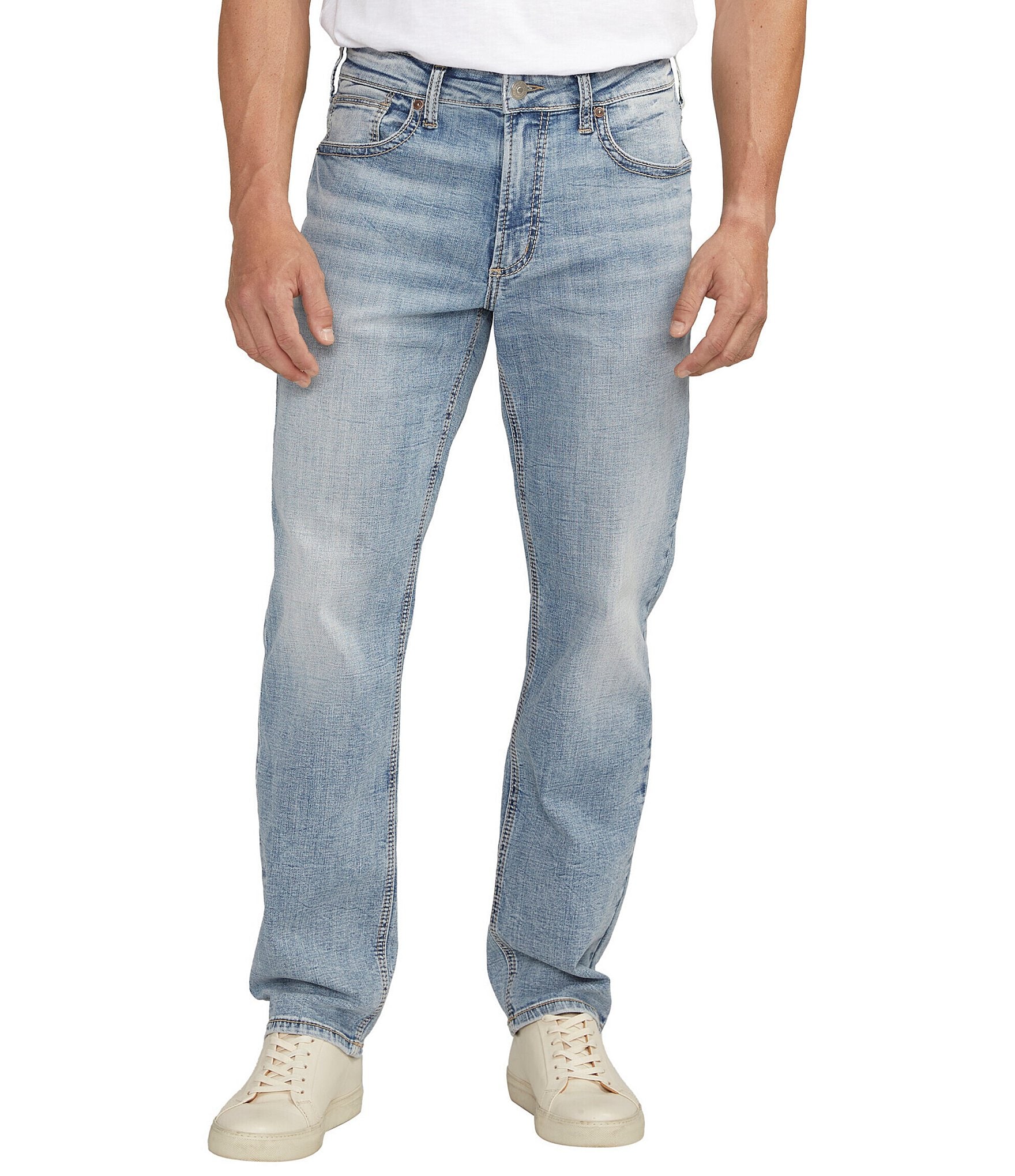 Silver Jeans Co. Eddie Tapered Leg Slim Fit Jeans