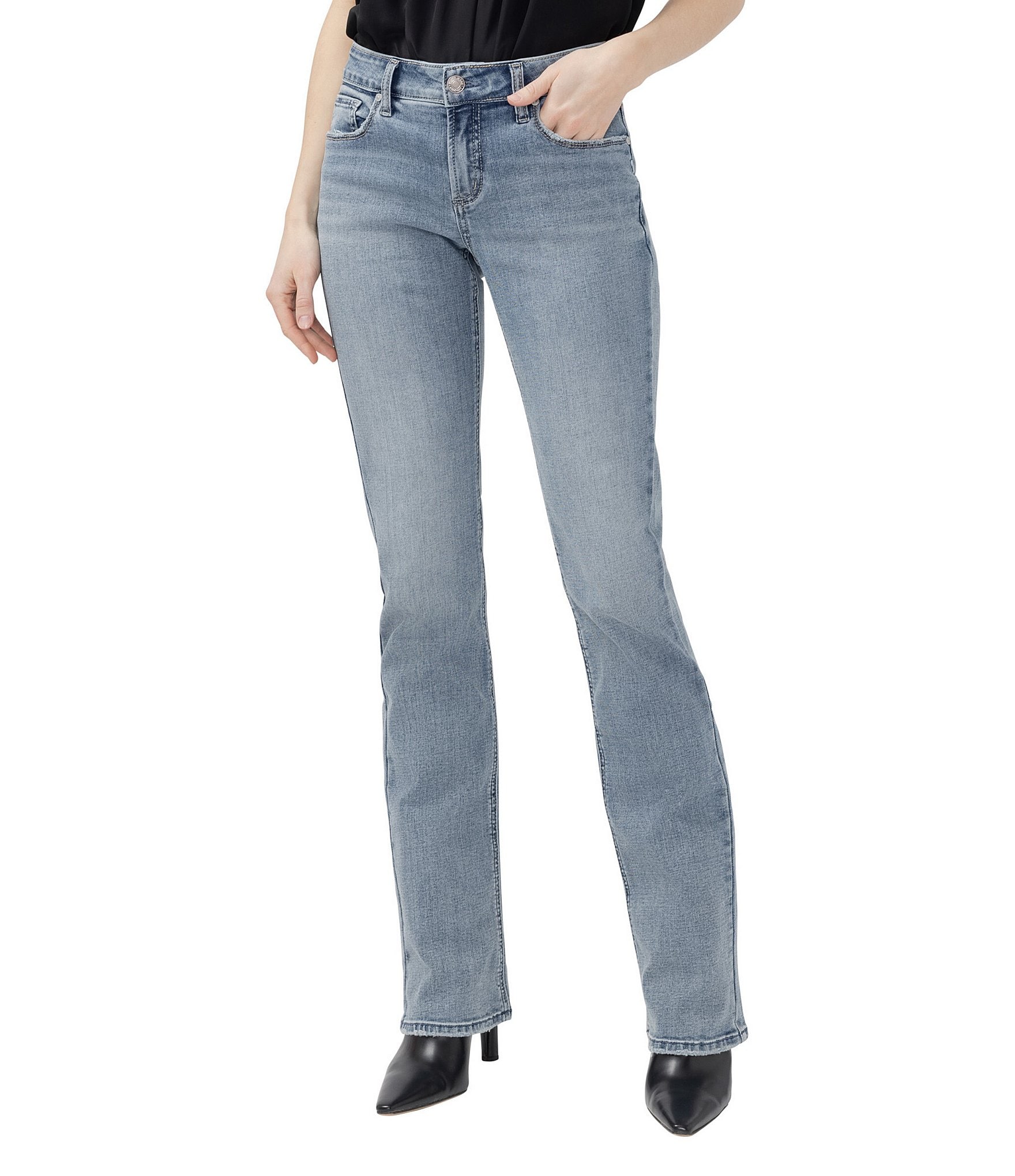 Silver Jeans Co. Elyse Slim Bootcut Jeans
