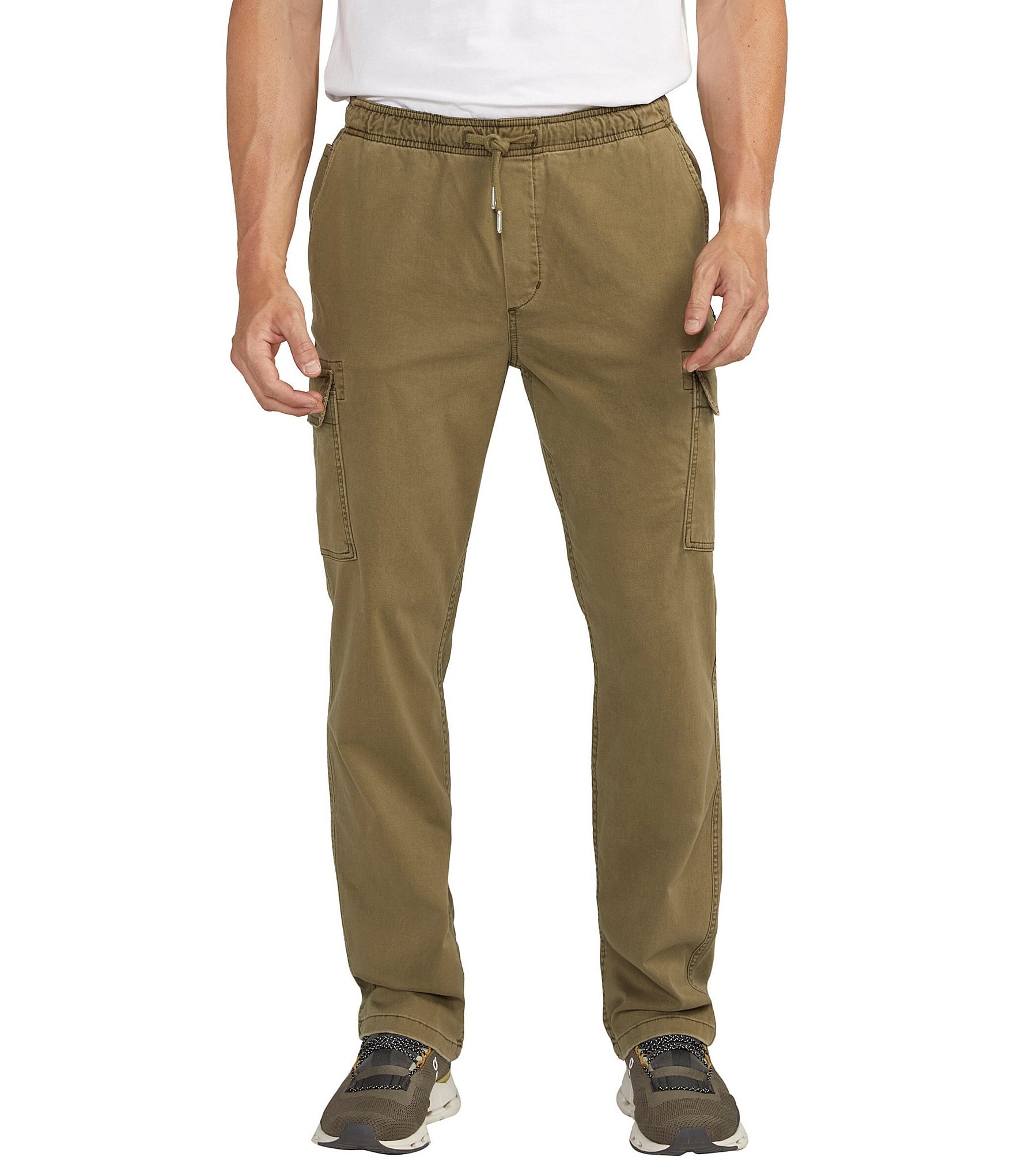 Silver Jeans Co. Essential Twill Pull On Cargo Pants