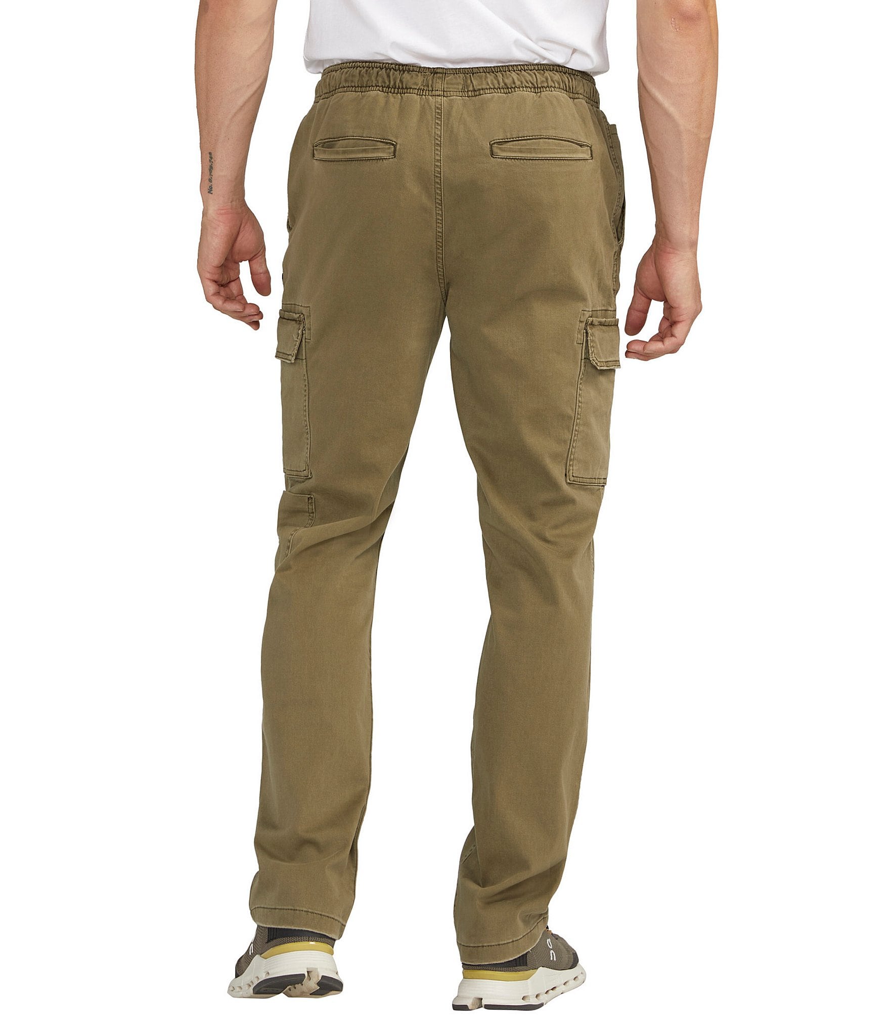 Silver Jeans Co. Essential Twill Pull On Cargo Pants