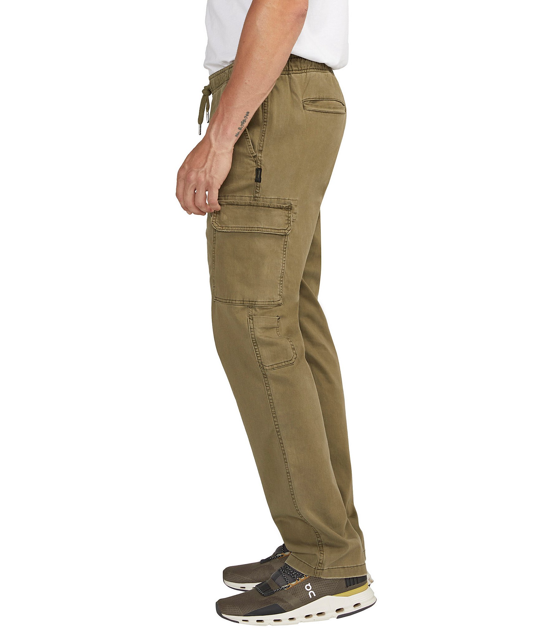 Silver Jeans Co. Essential Twill Pull On Cargo Pants