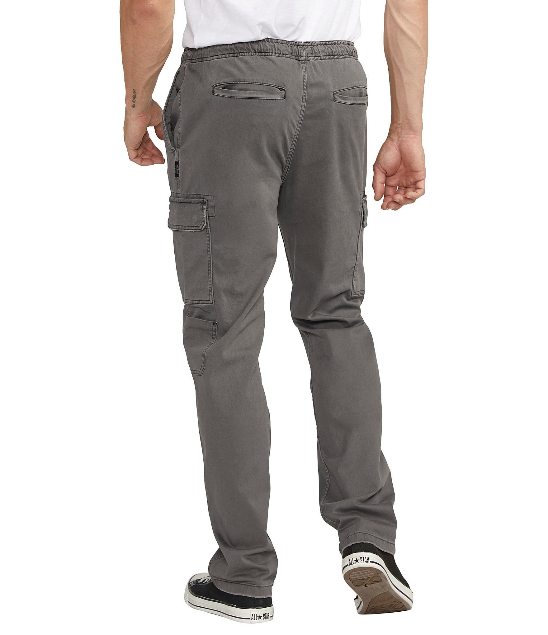 Silver Jeans Co. Essential Twill Pull On Cargo Pants