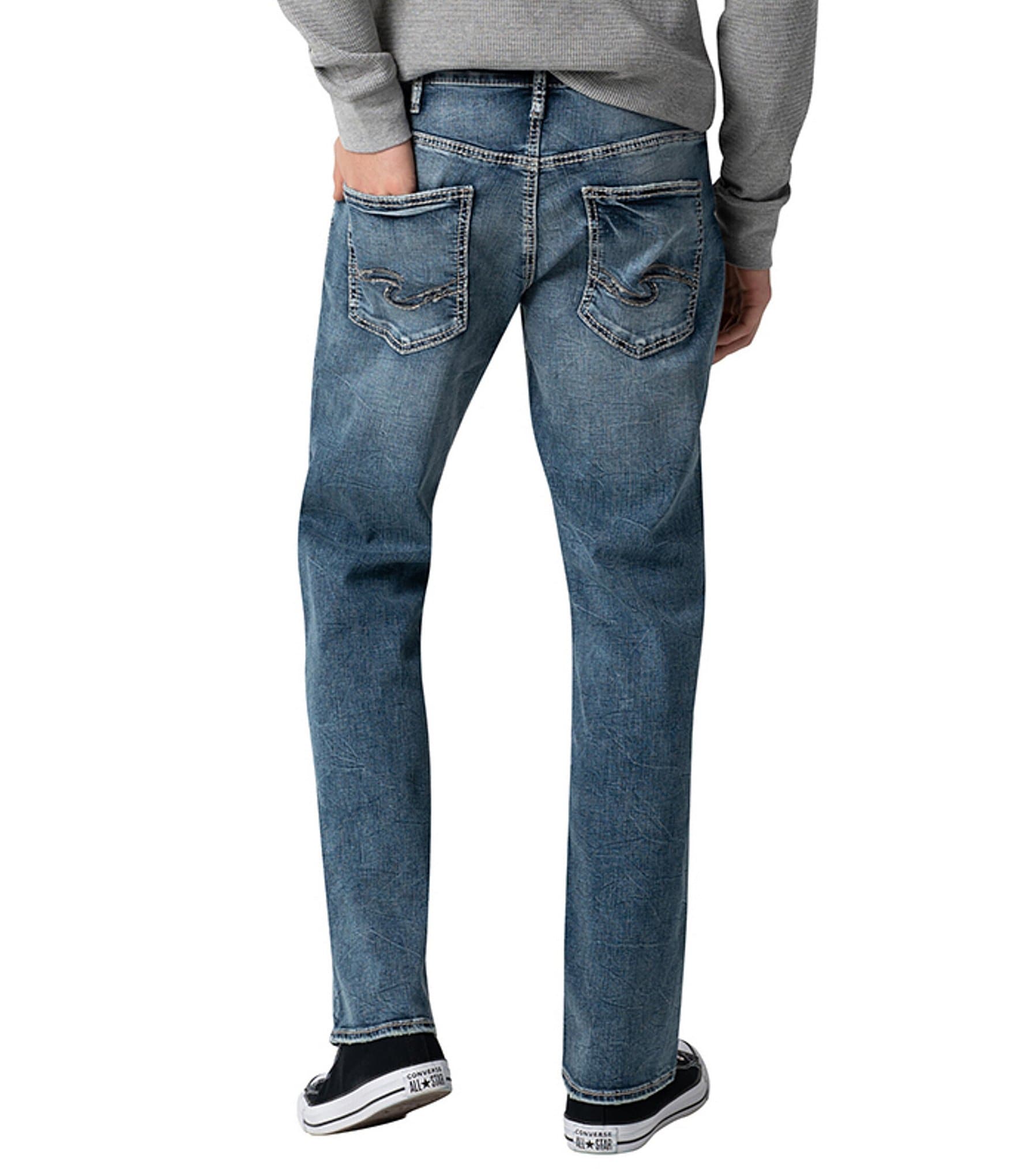 Silver Jeans Co. Gordie Classic Straight Leg Performance Stretch Jeans