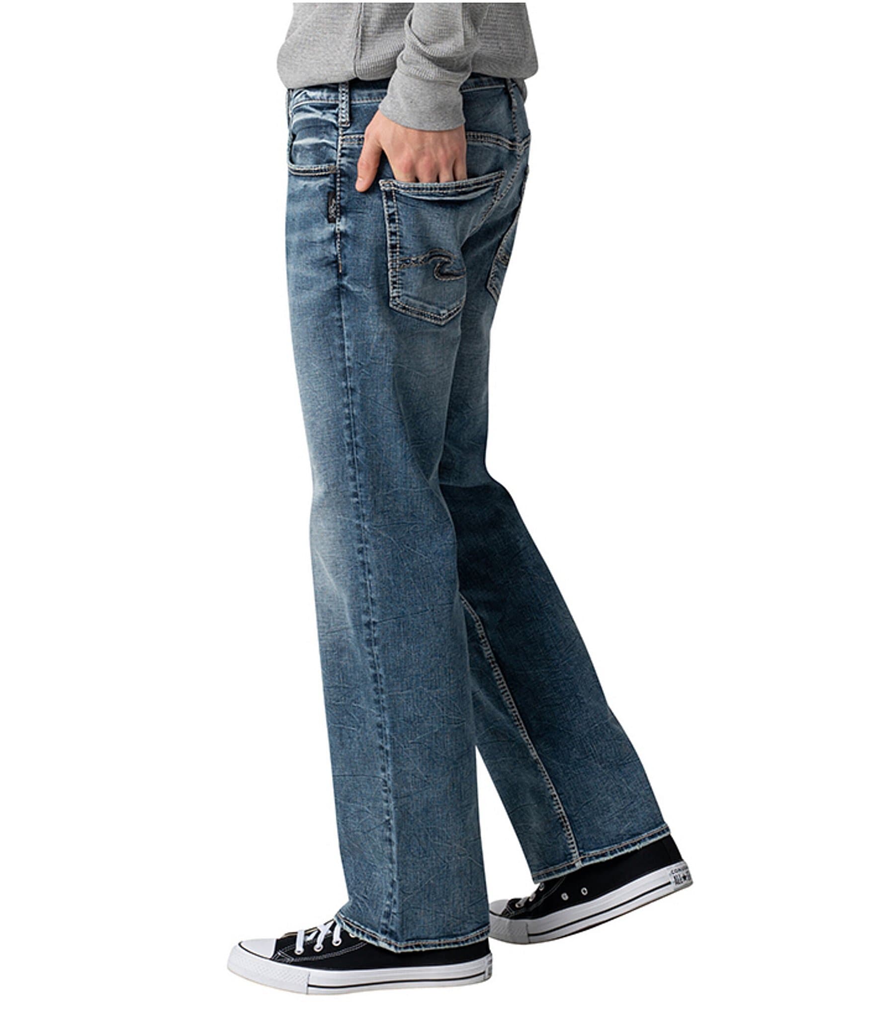 Silver Jeans Co. Gordie Classic Straight Leg Performance Stretch Jeans