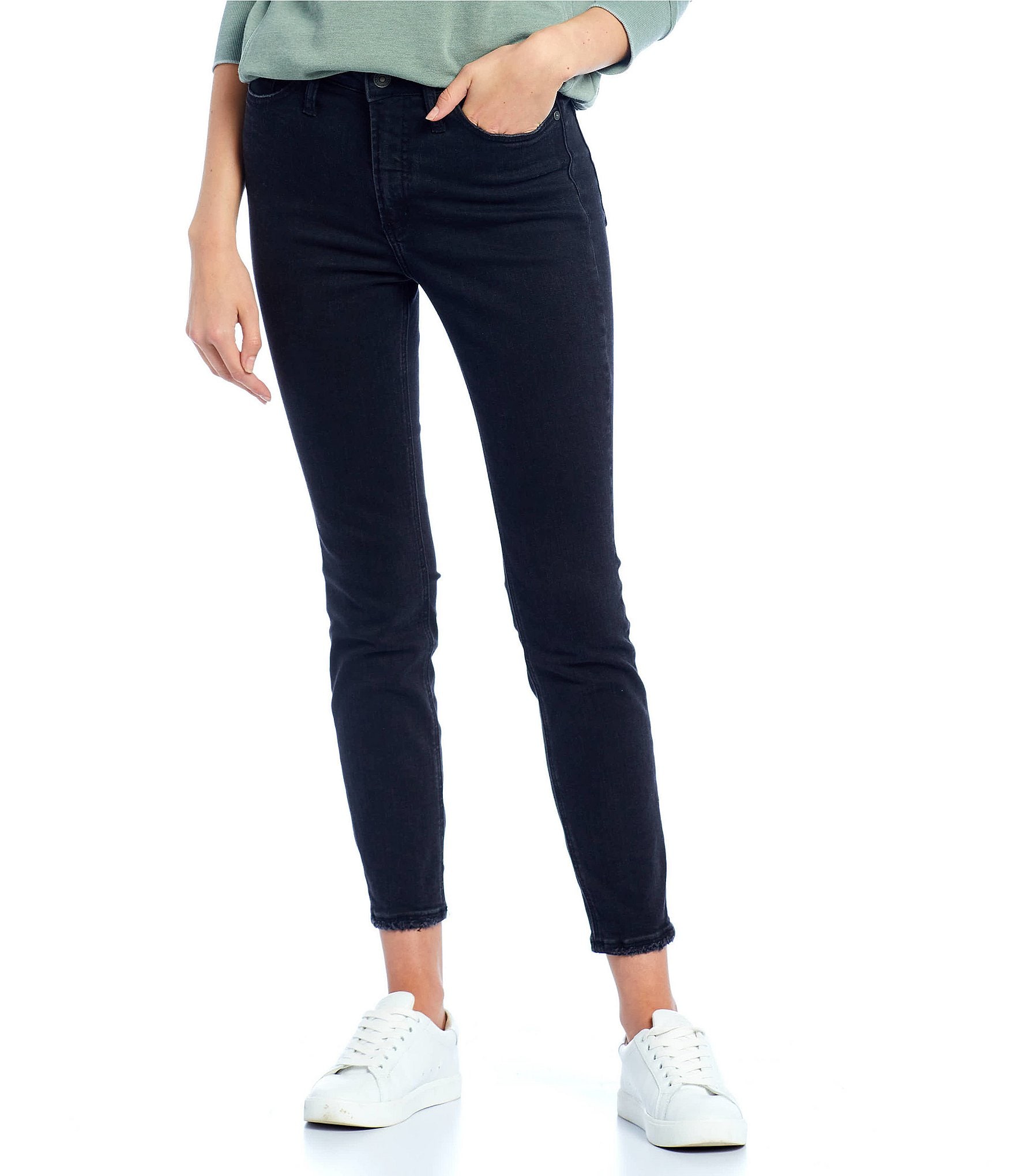 Silver Jeans Co. Most Wanted Button Front Straight Jeans
