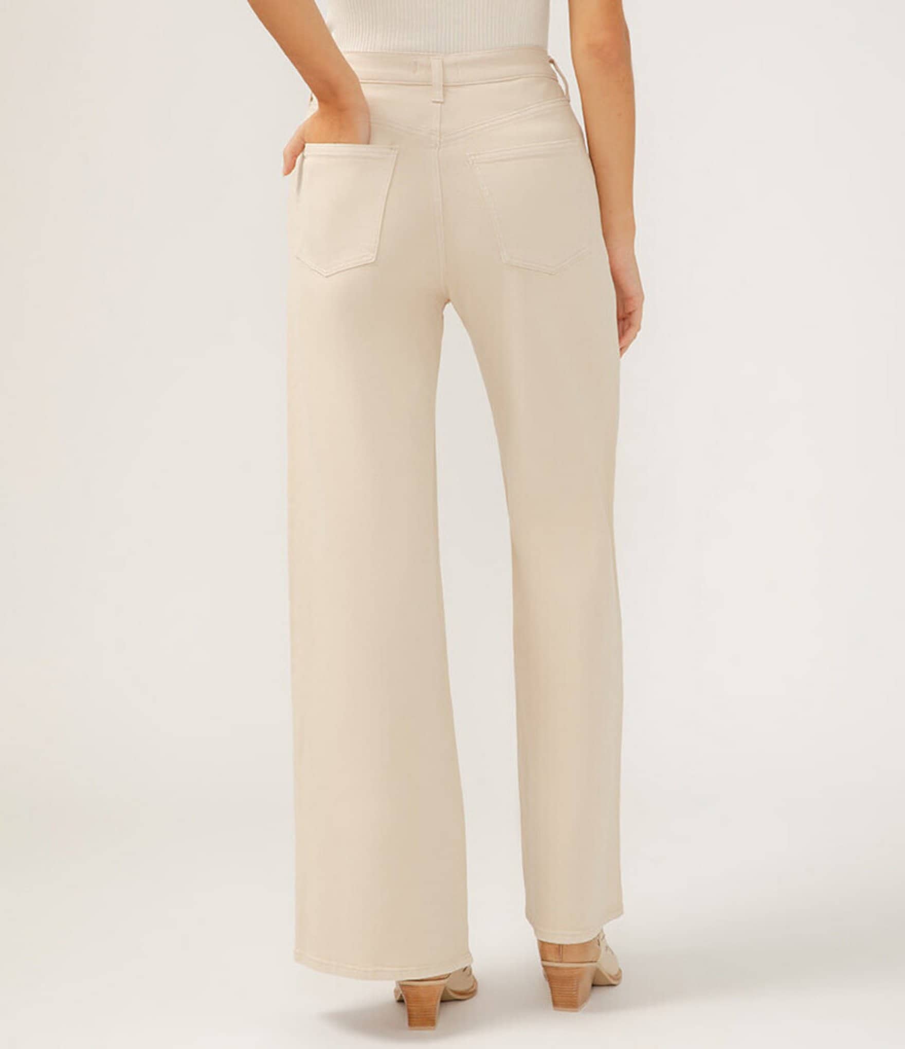 Silver Jeans Co. High Rise Slim Fit Wide Leg Jeans
