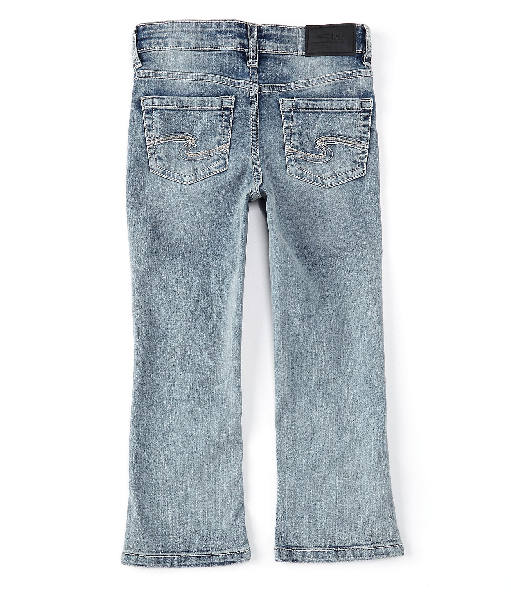 Silver Jeans Co. Little Boys 2T-7 Zane Denim Bootcut Jeans