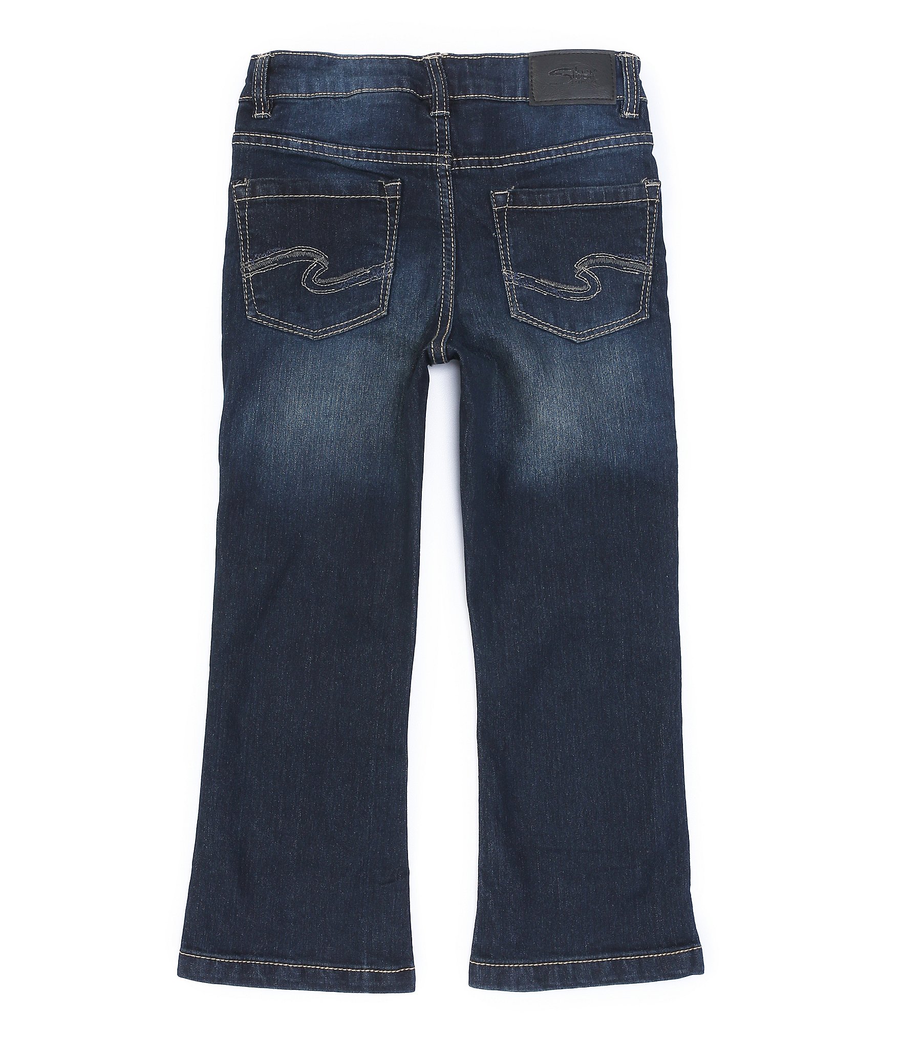 Silver Jeans Co. Little Boys 2T-7 Zane Denim Bootcut Jeans