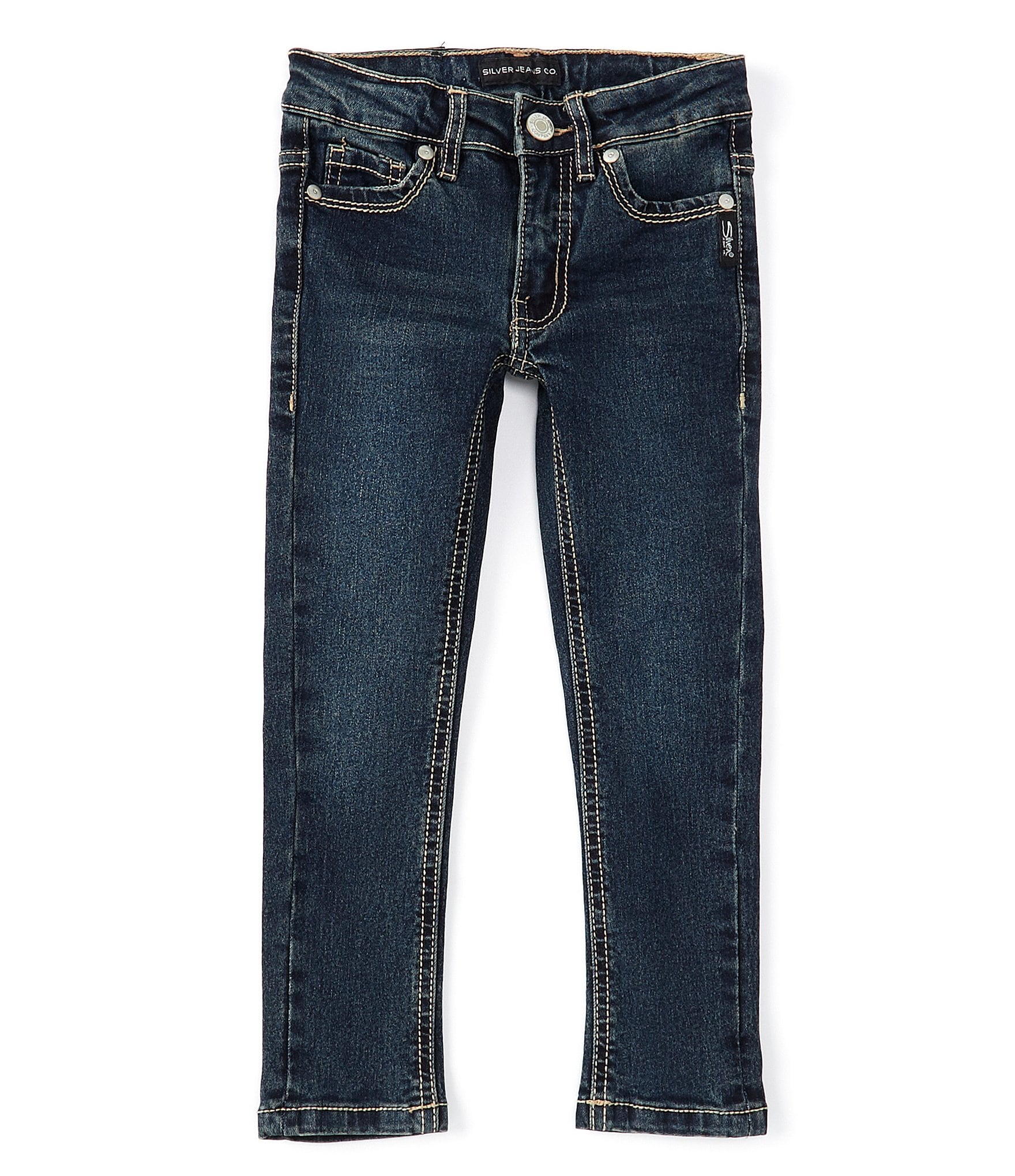 Silver Jeans Co. Little Girls 4T-6X Amy Skinny Jean | Dillard's