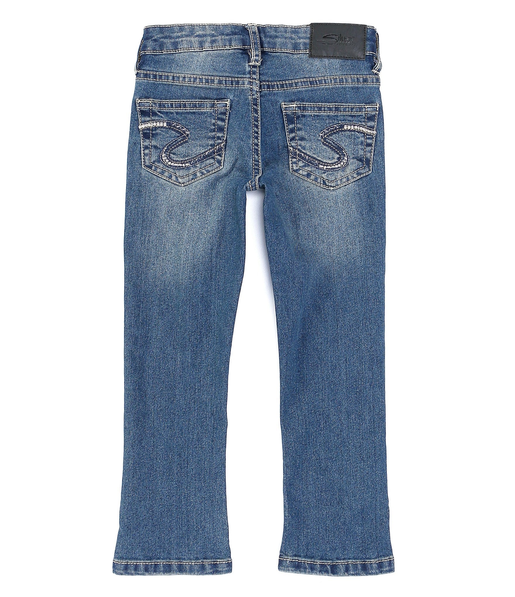 Silver Jeans Co. Little Girls 4T-6X Tammy Bootcut Denim Jeans